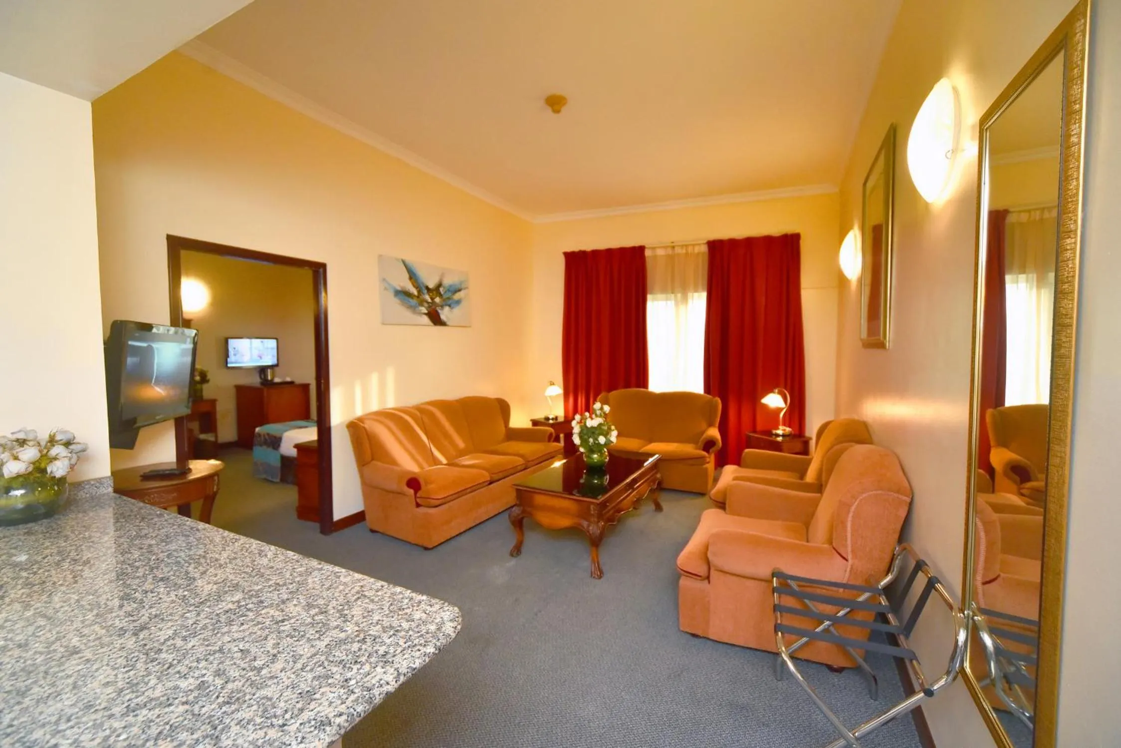 Living room in Nejoum Al Emarat