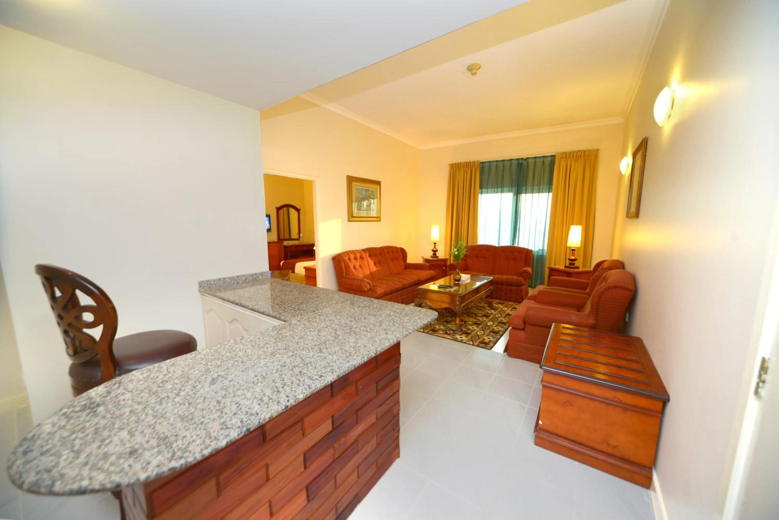 Living room in Nejoum Al Emarat