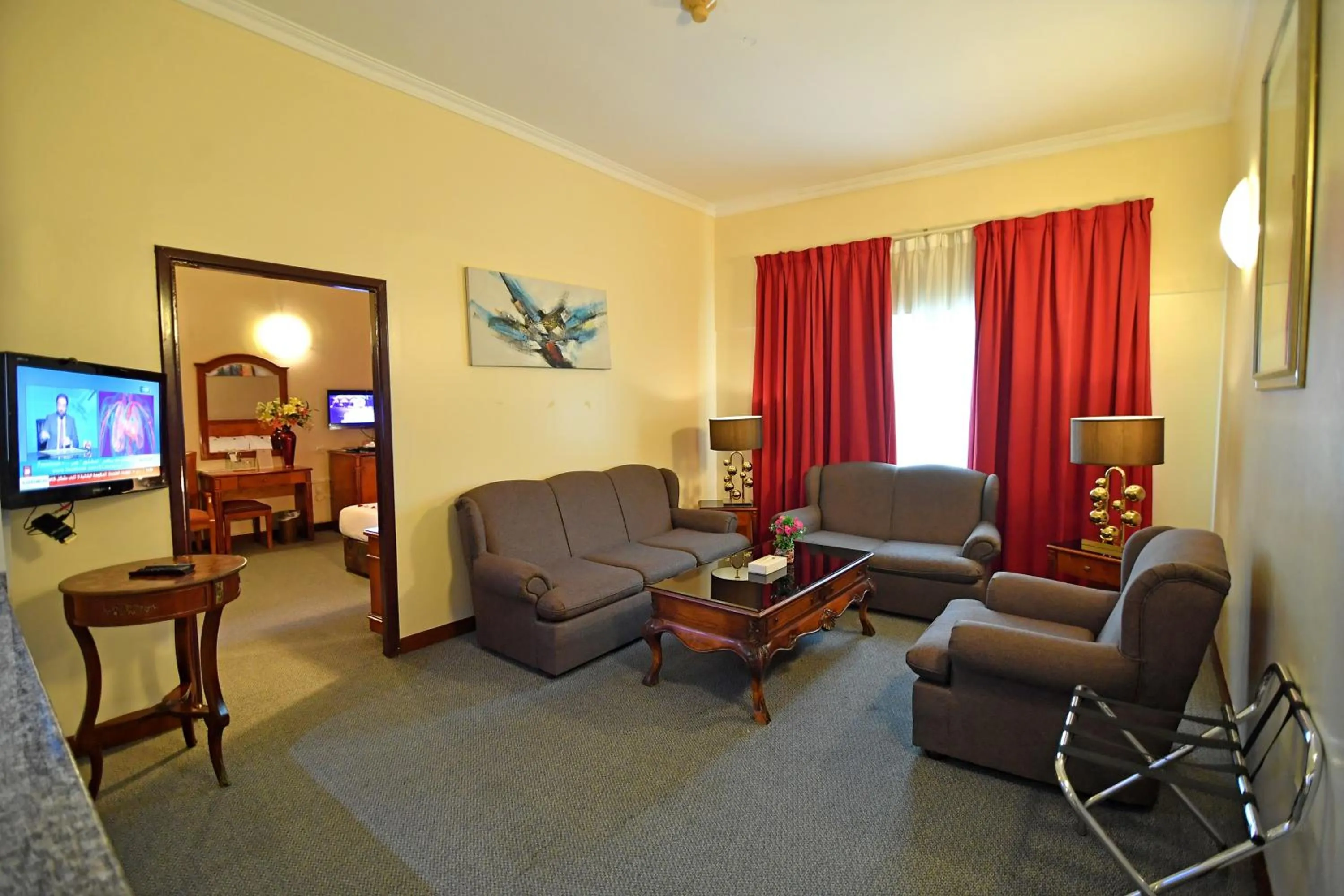 Living room in Nejoum Al Emarat