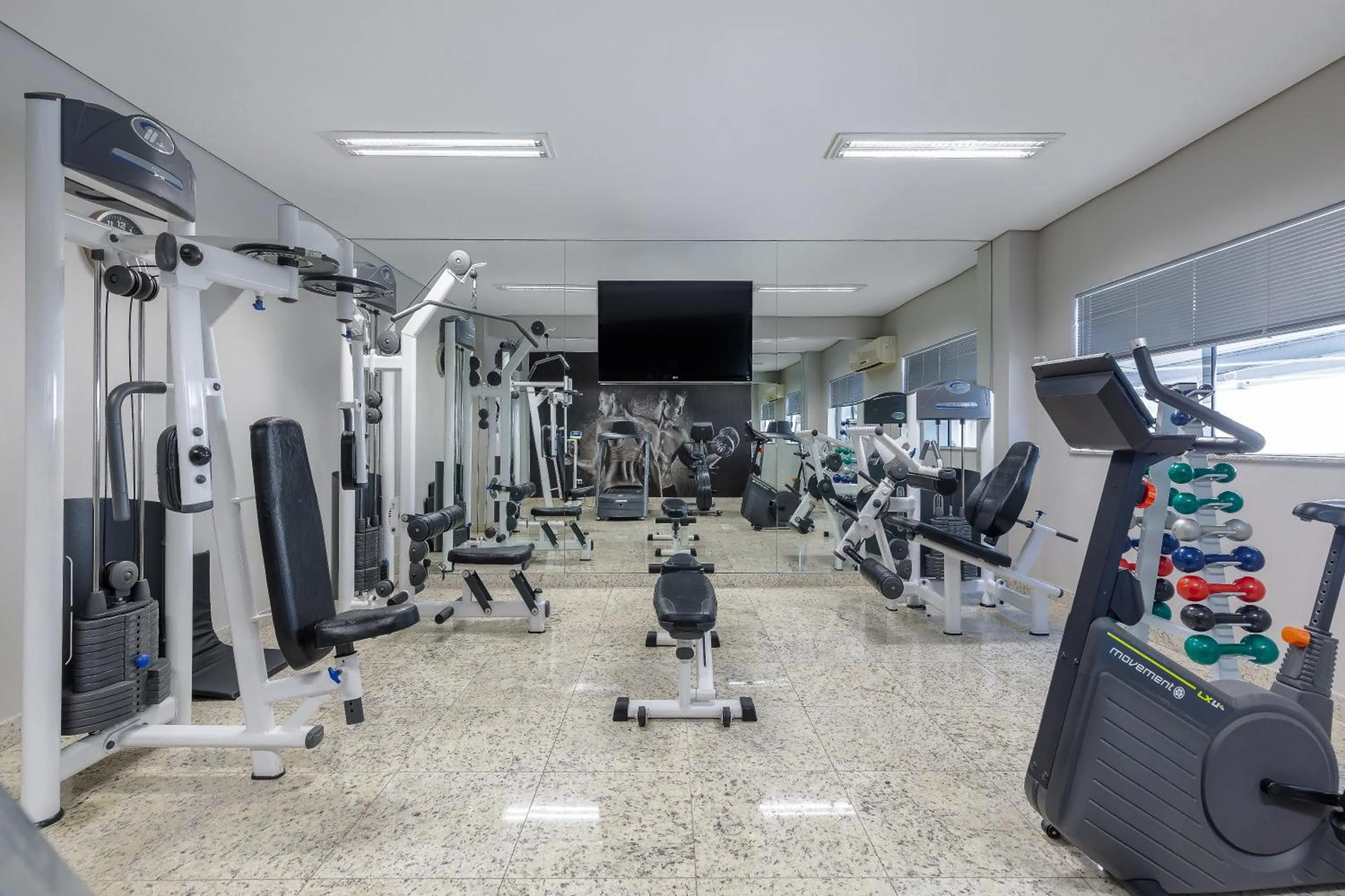 Fitness centre/facilities in Nohotel Premium Americana