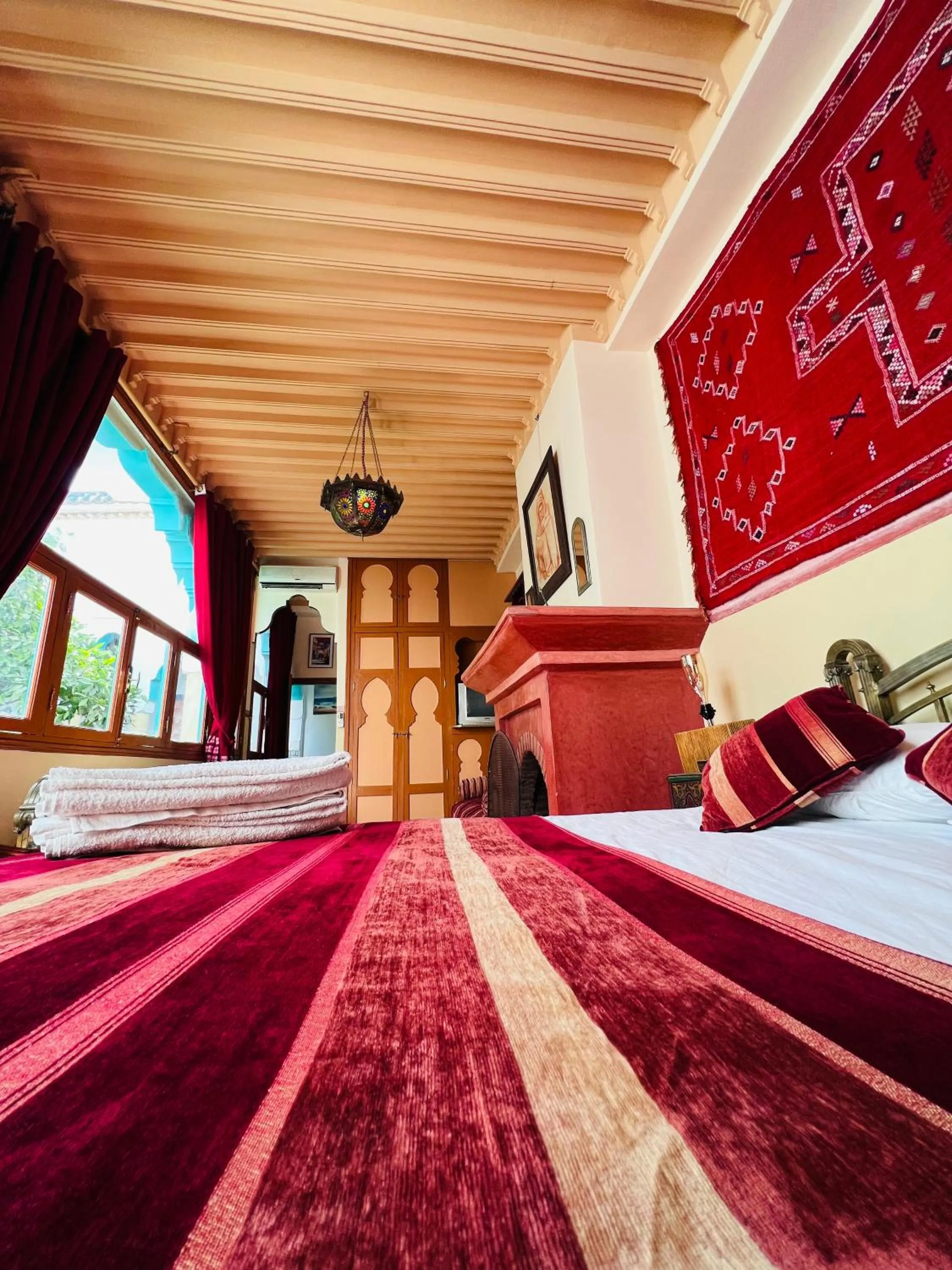 Bed in Riad Al Nour