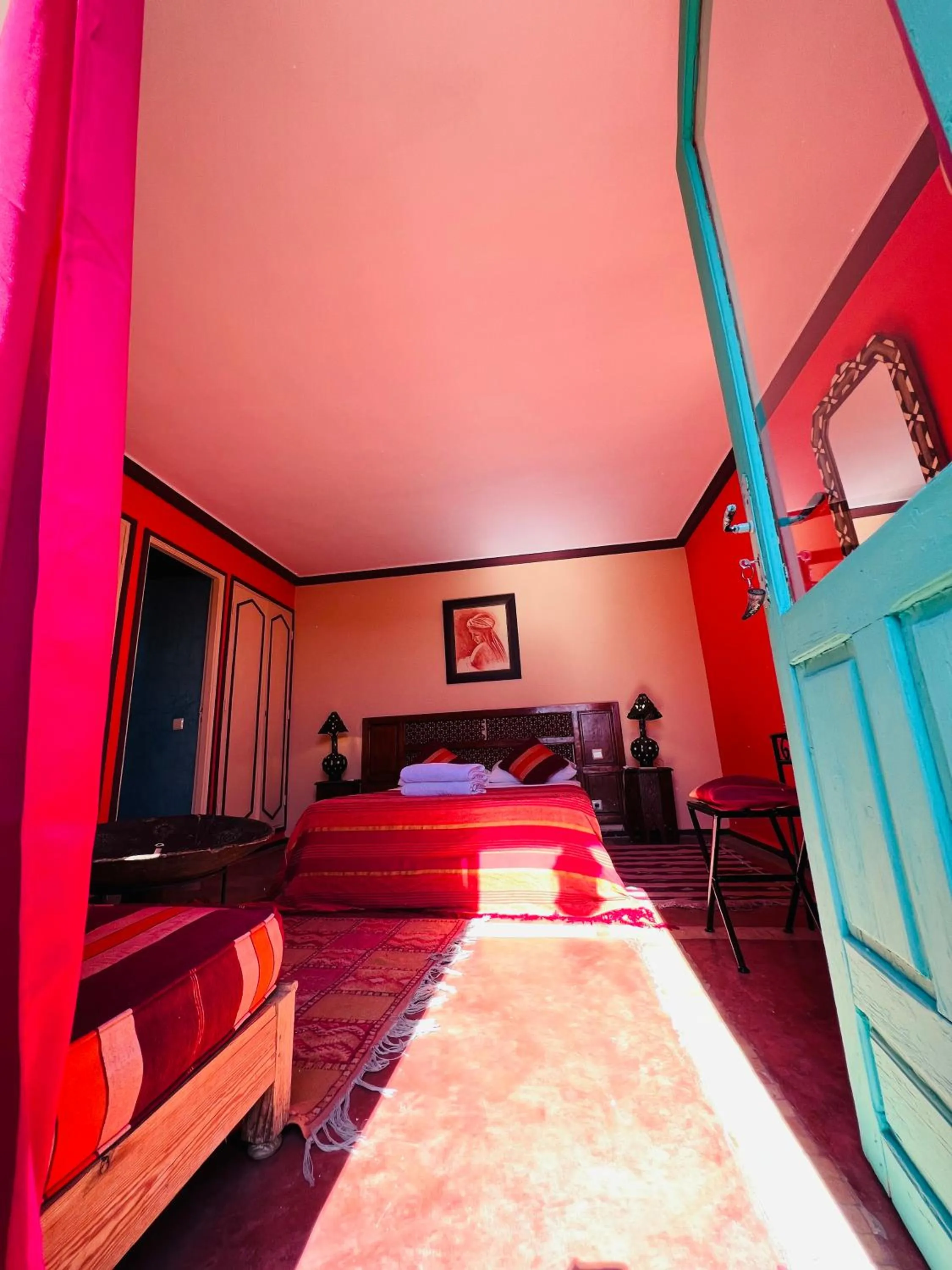 Bed in Riad Al Nour