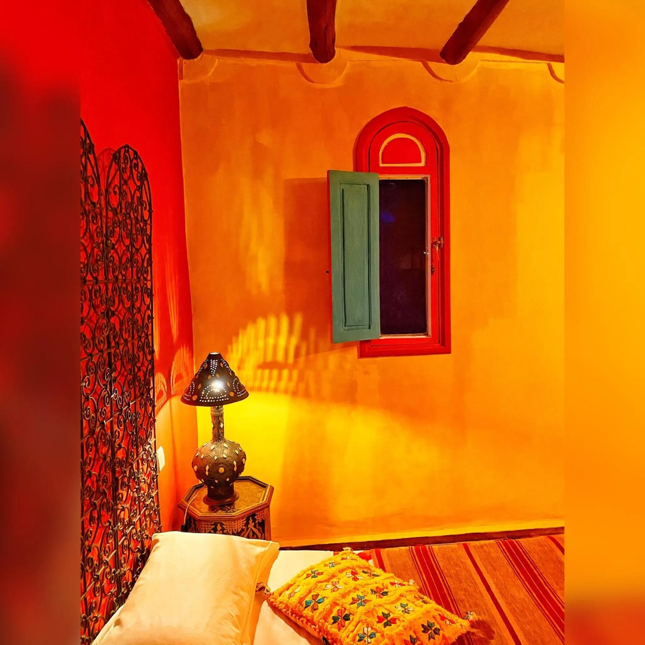 Bed in Riad Al Nour