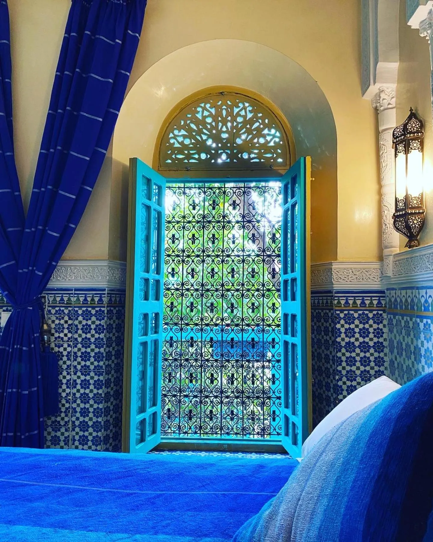 Bed in Riad Al Nour