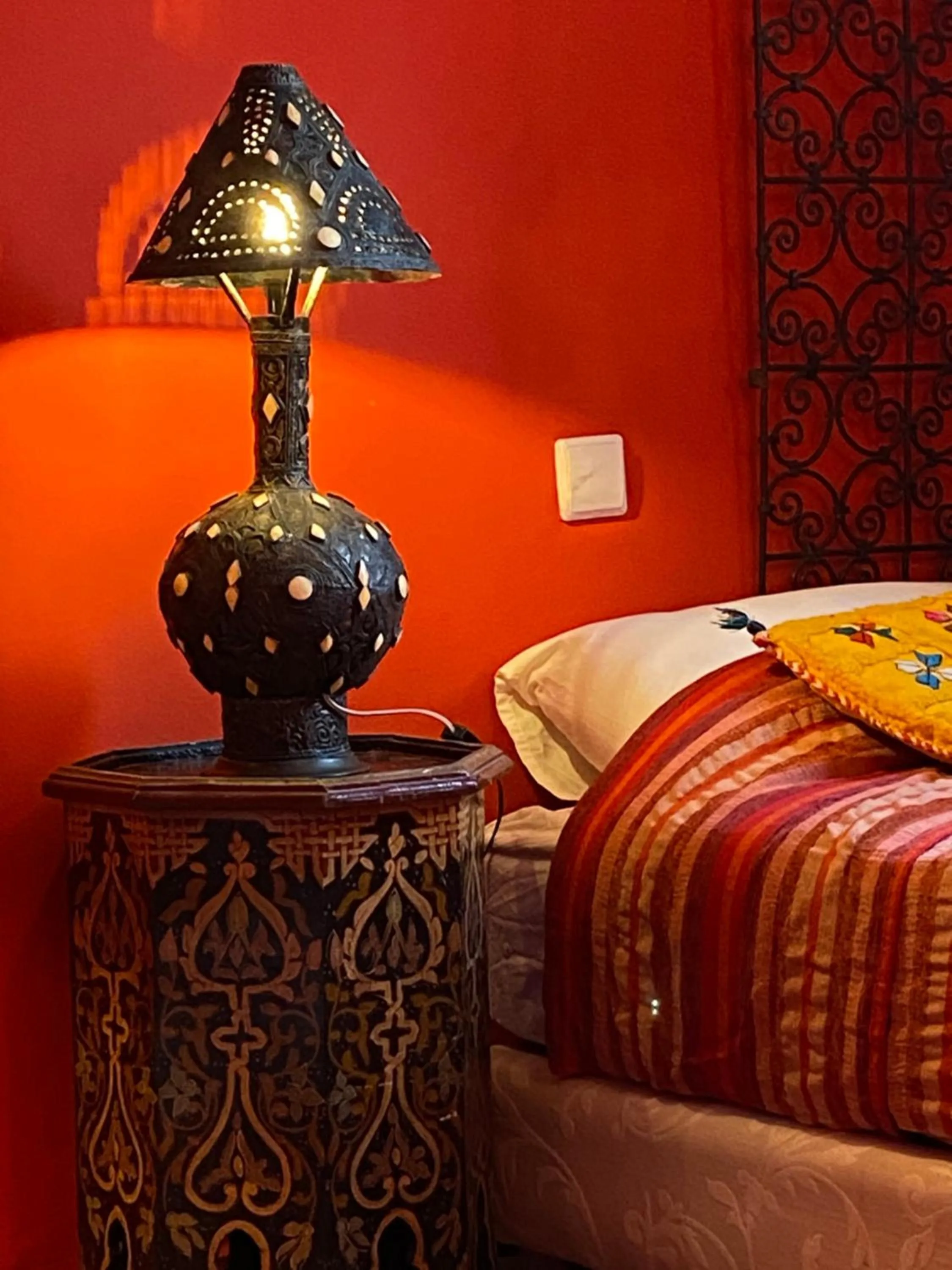 Bed in Riad Al Nour