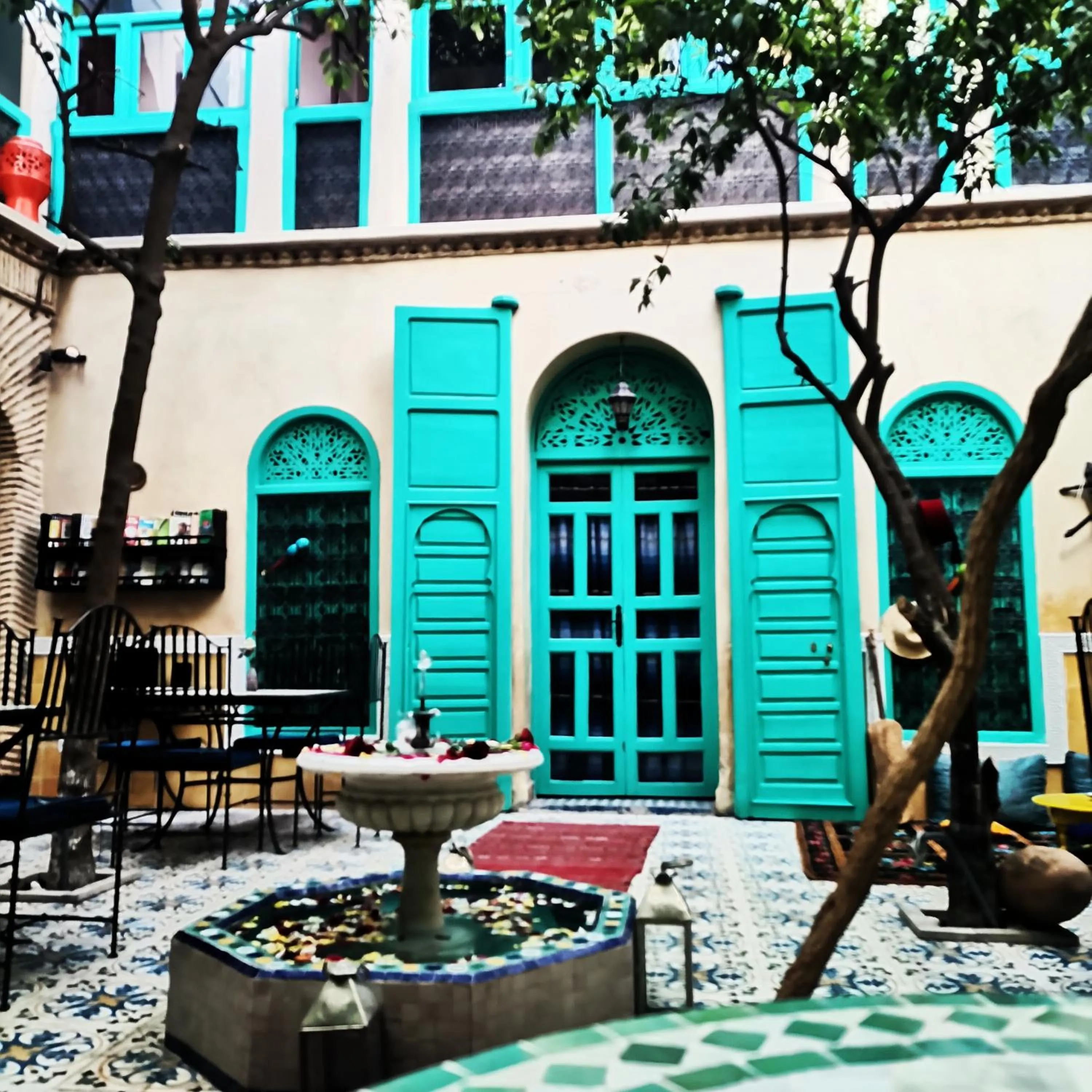 Patio in Riad Al Nour