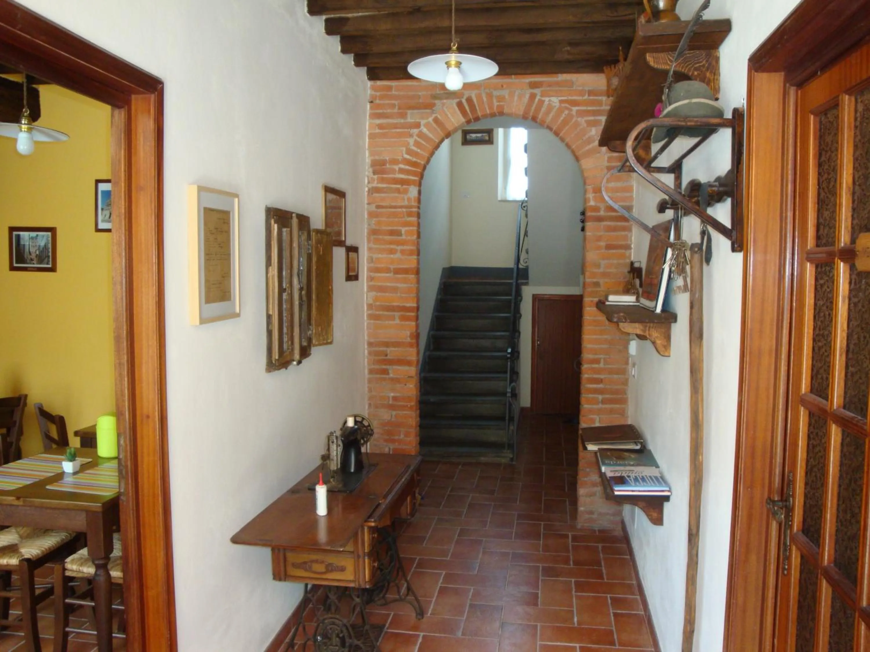 Lobby or reception in Bed & Breakfast Lucca Fora