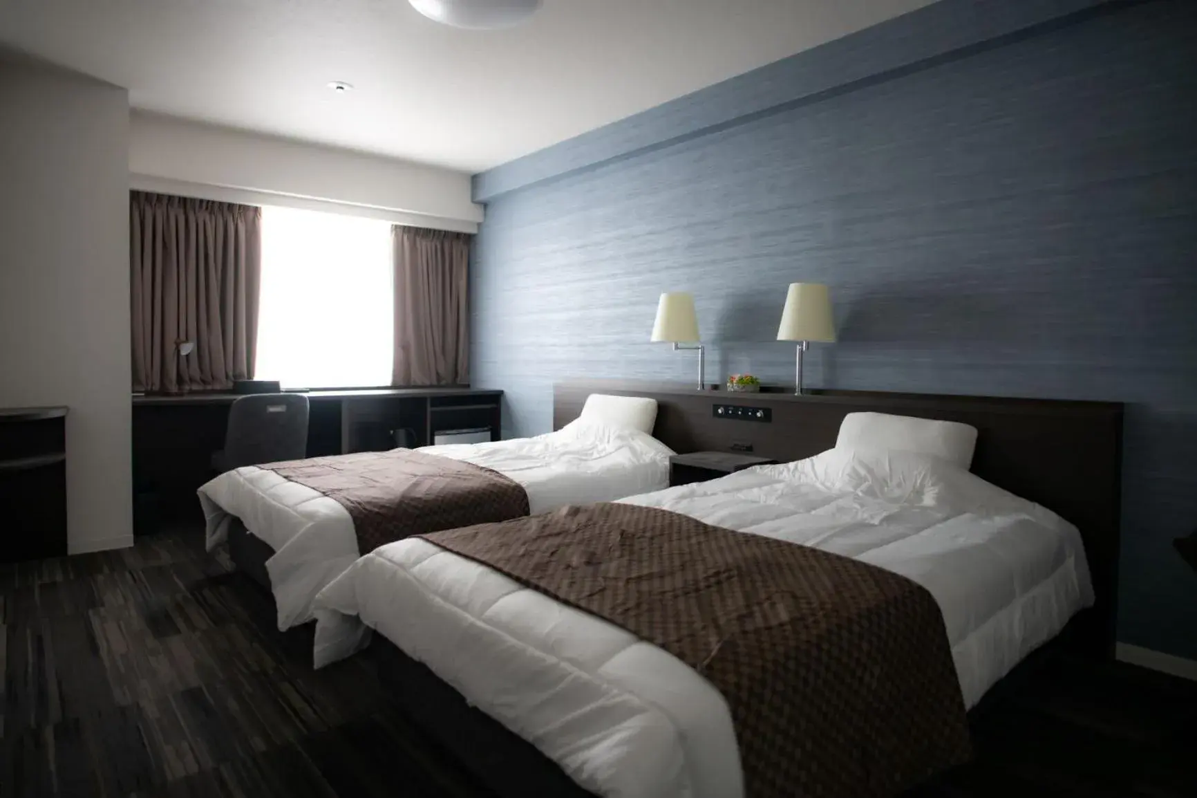 Twin Room with Sea View - single occupancy in Sakura Hotel Onomichi Ekimae Twin Room with Sea View - single occupancy in Sakura Hotel Onomichi Ekimae