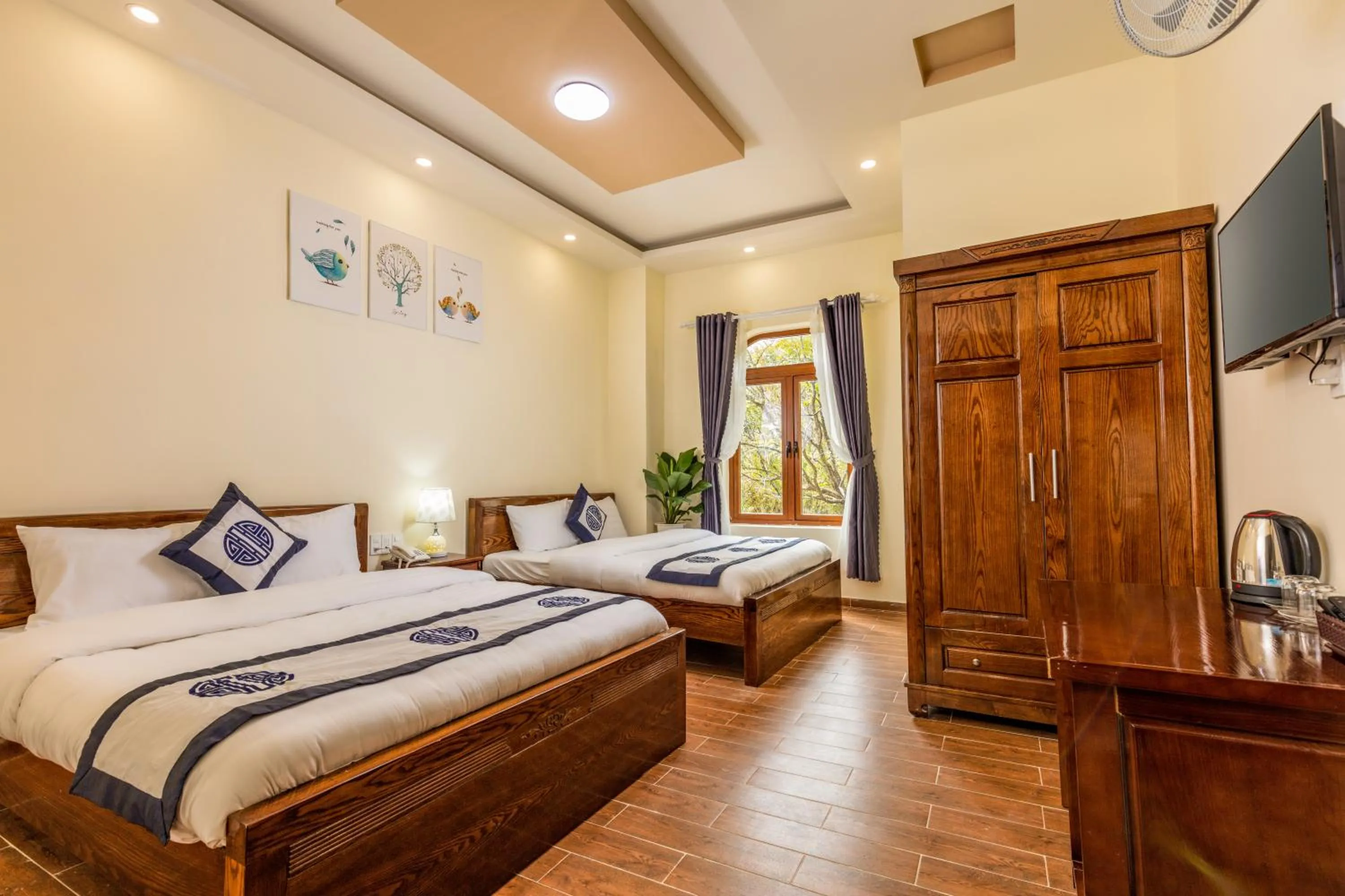 Photo of the whole room in Đà Lạt Cam ly Hotel