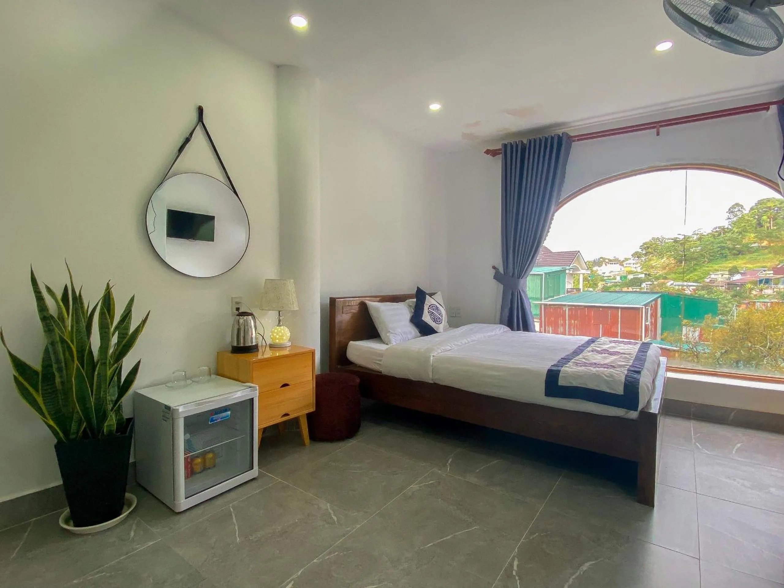 Bed in Đà Lạt Cam ly Hotel