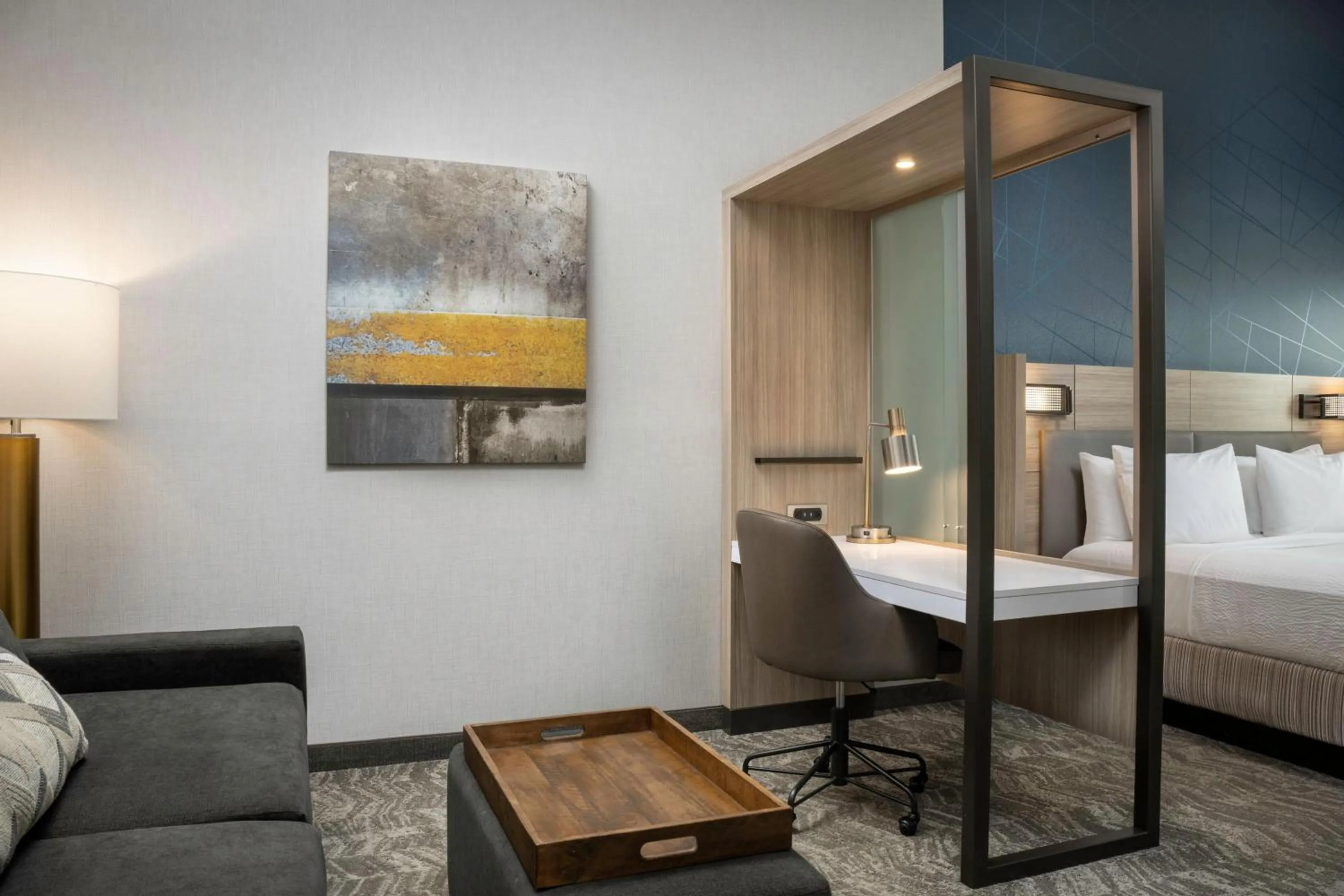 Photo of the whole room, Bed in SpringHill Suites by Marriott Birmingham Gardendale