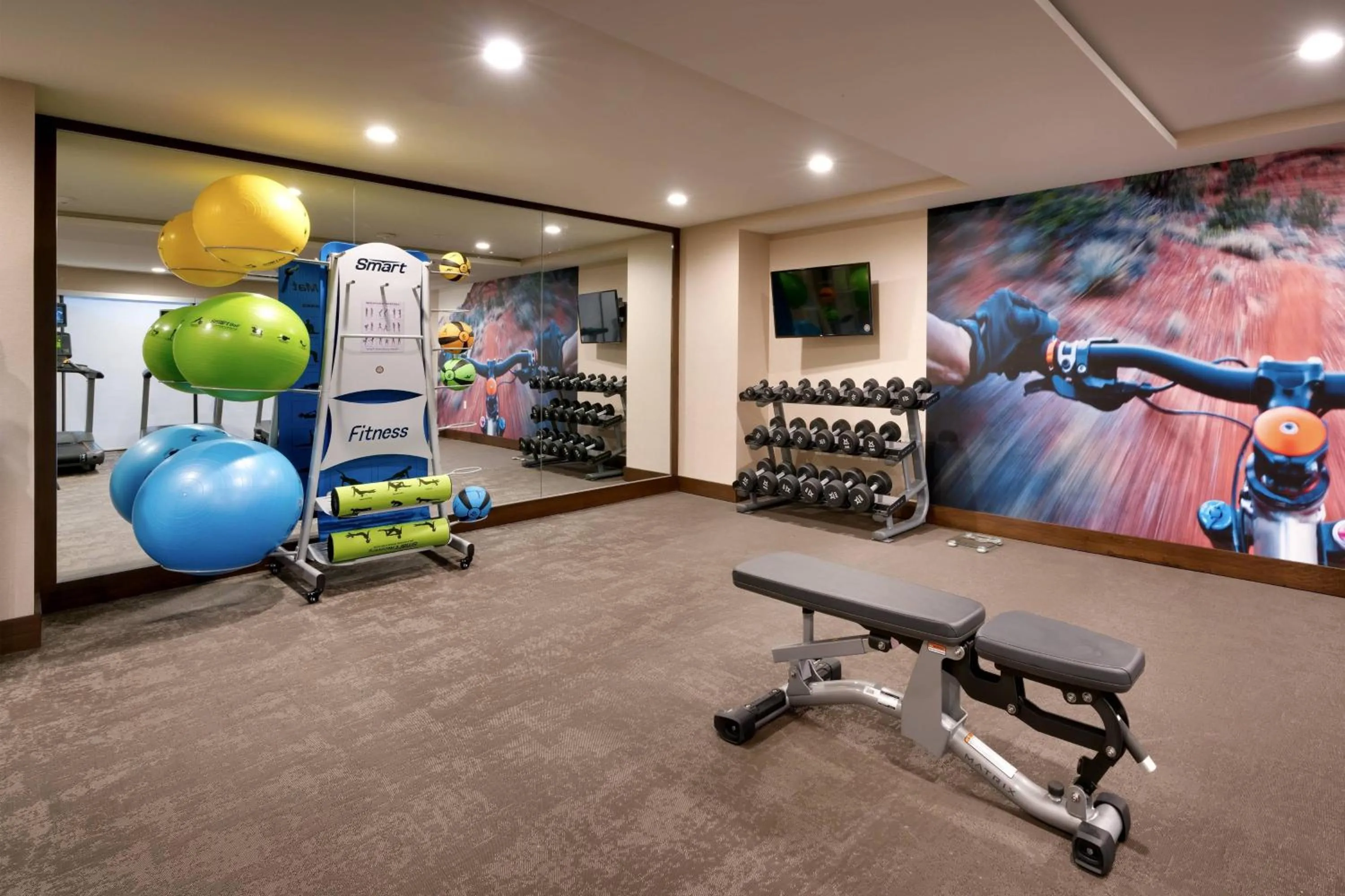 Fitness centre/facilities in Residence Inn by Marriott Sedona