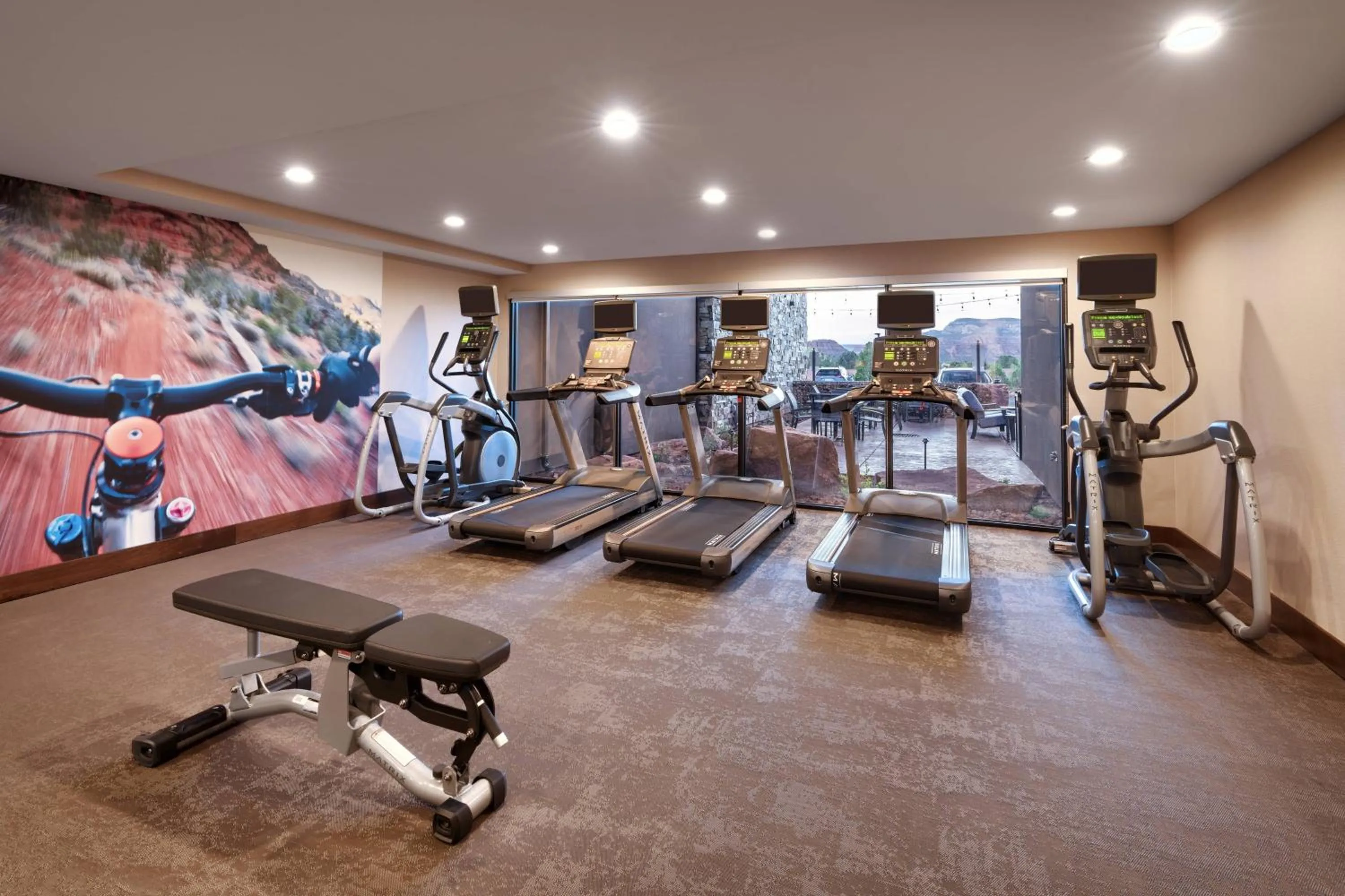 Fitness centre/facilities in Residence Inn by Marriott Sedona