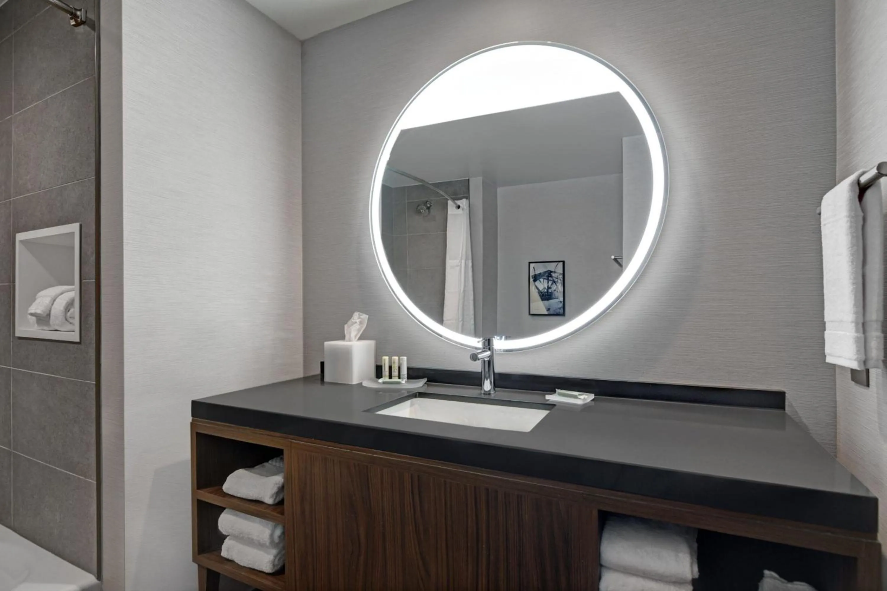 Bathroom in Courtyard by Marriott Hamilton