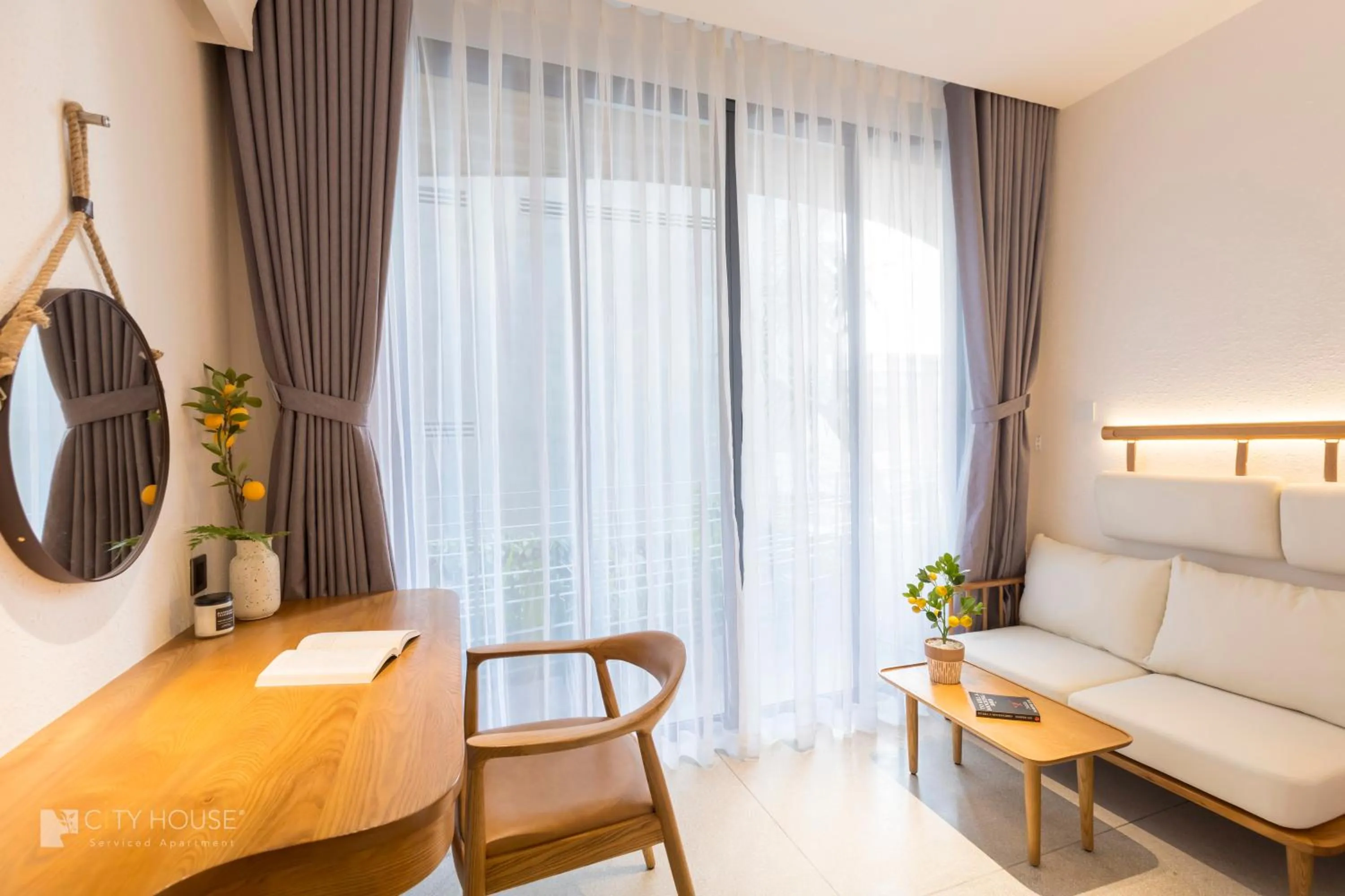 Seating area in CityHouse - CityOasis