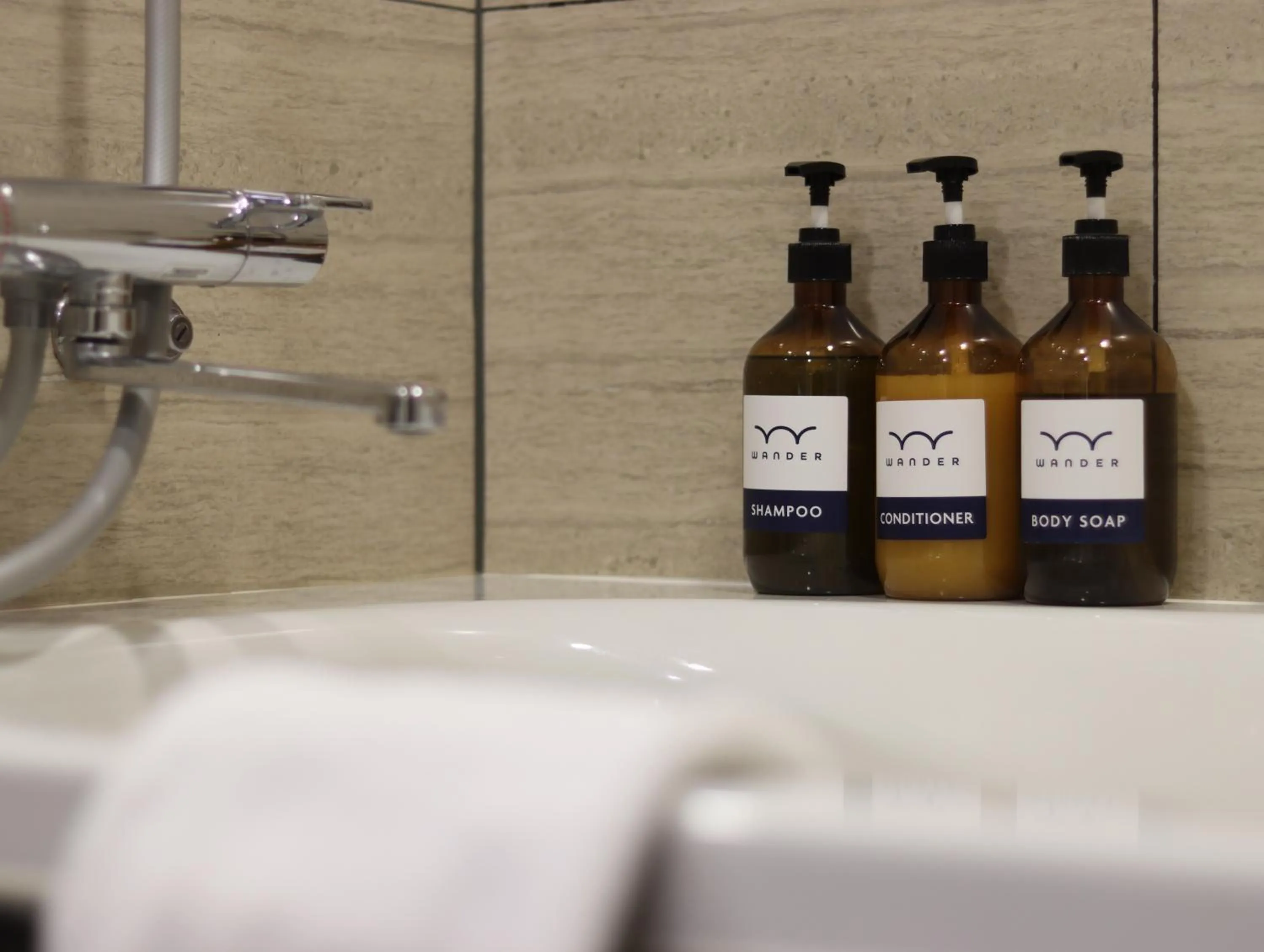 Bathroom in Wander Kyoto Nanajo