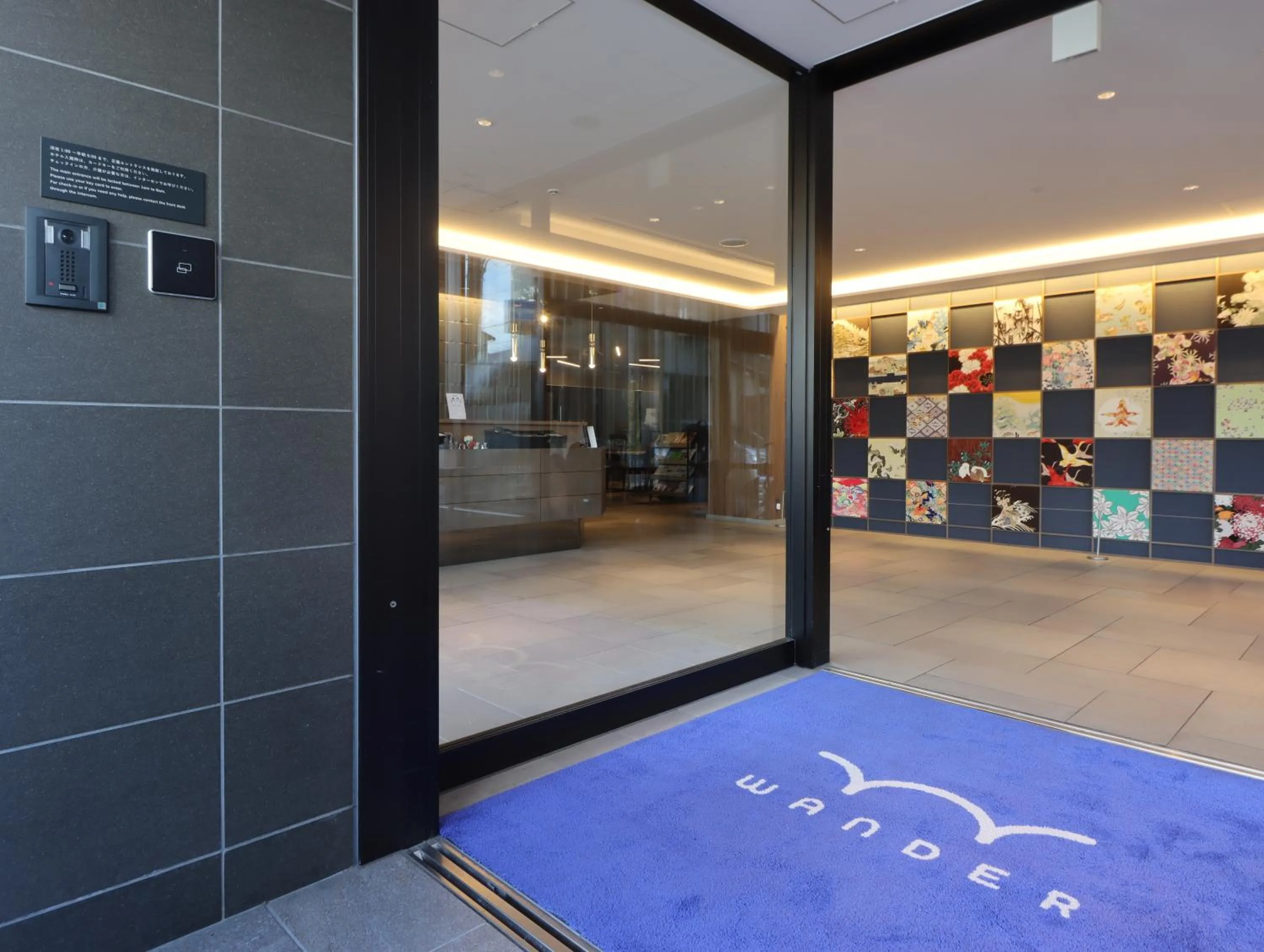 Facade/entrance in Wander Kyoto Nanajo