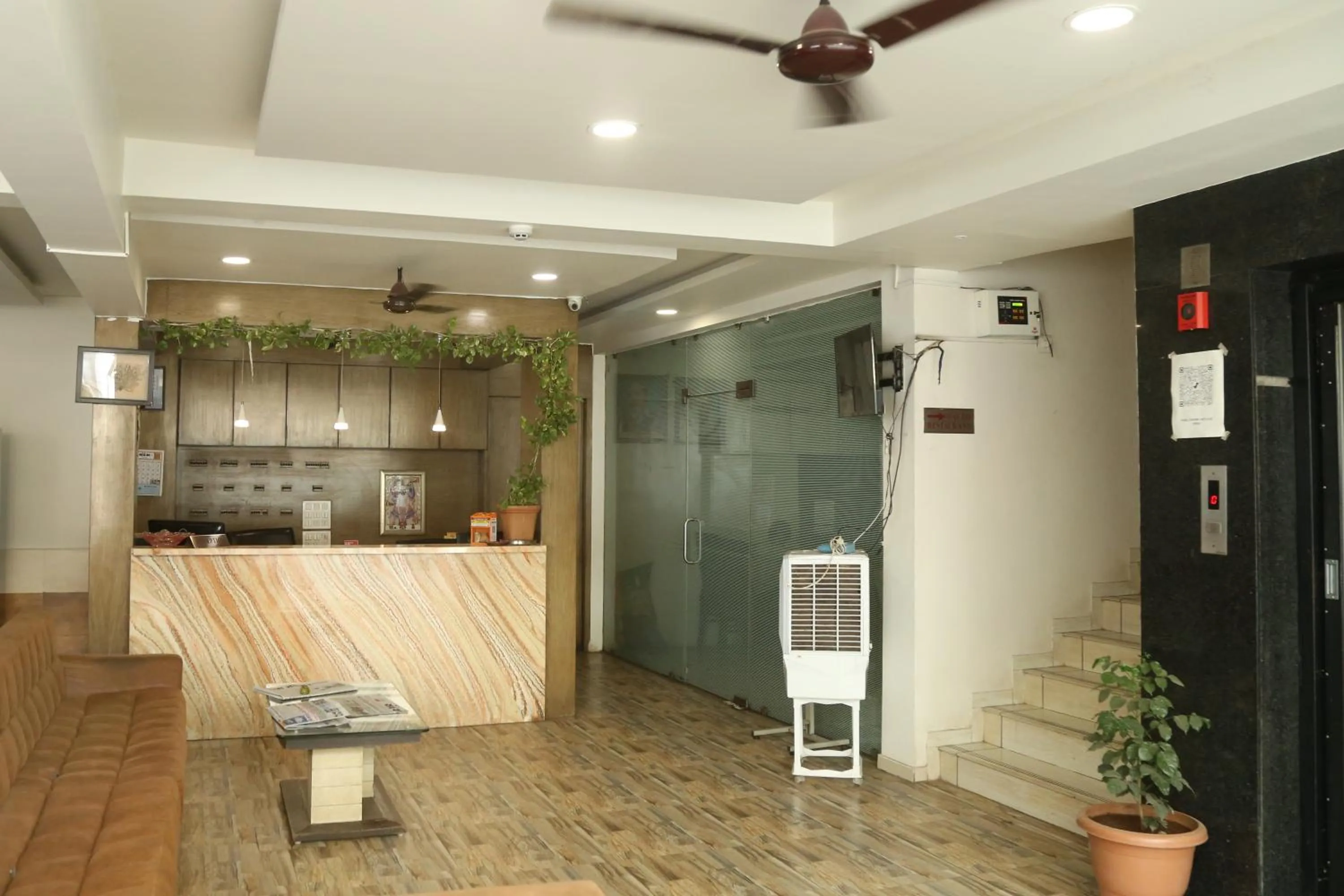 Lobby or reception in Hotel City Inn