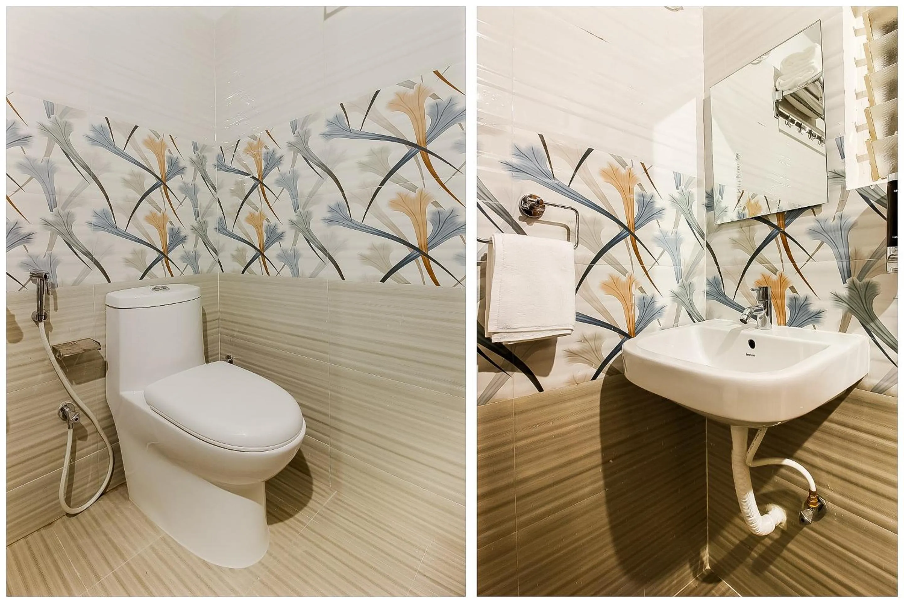 Bathroom in Hotel O Silverkey ,near RTO office kondapur