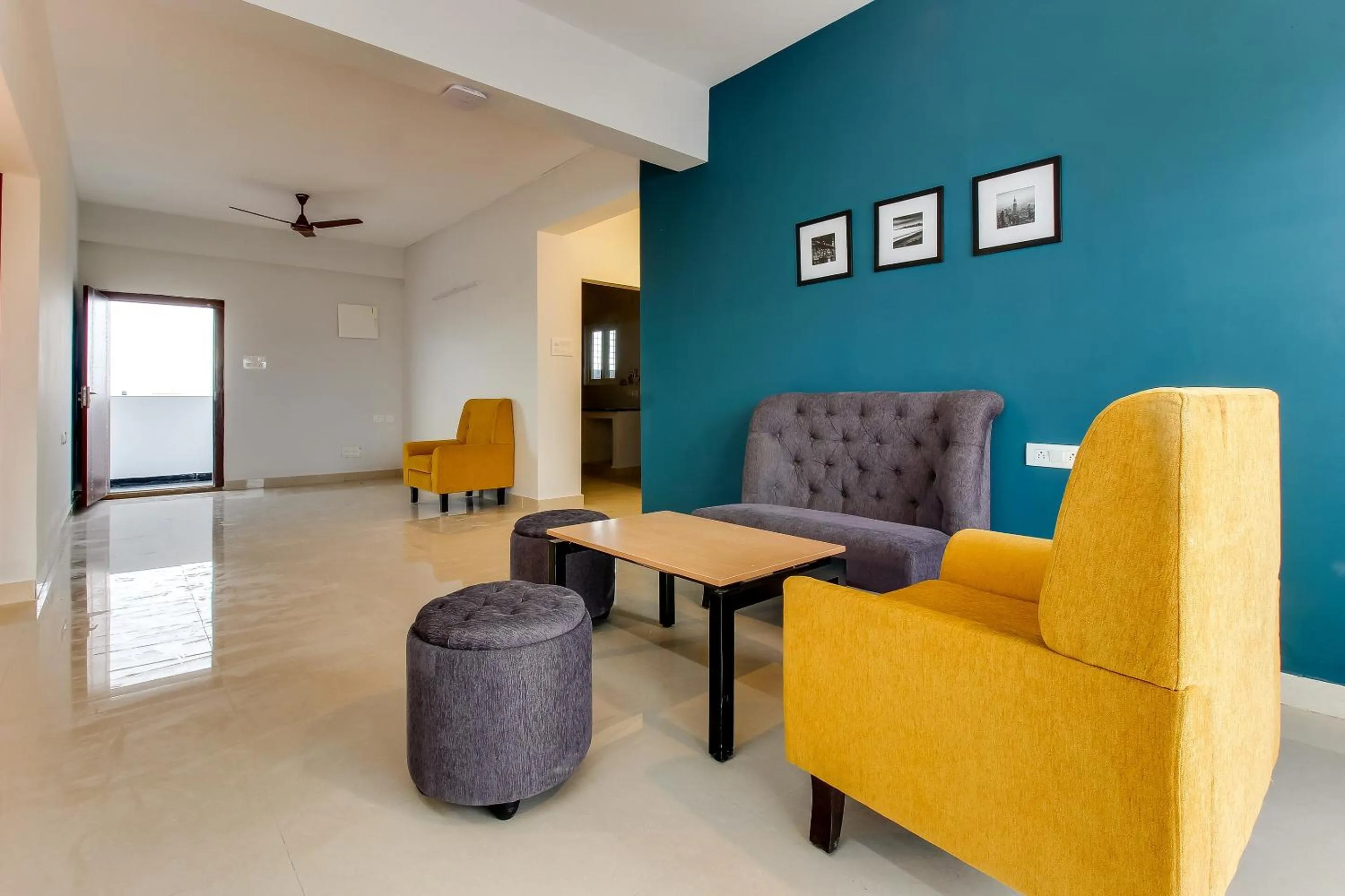 Lobby or reception in Hotel O Silverkey ,near RTO office kondapur