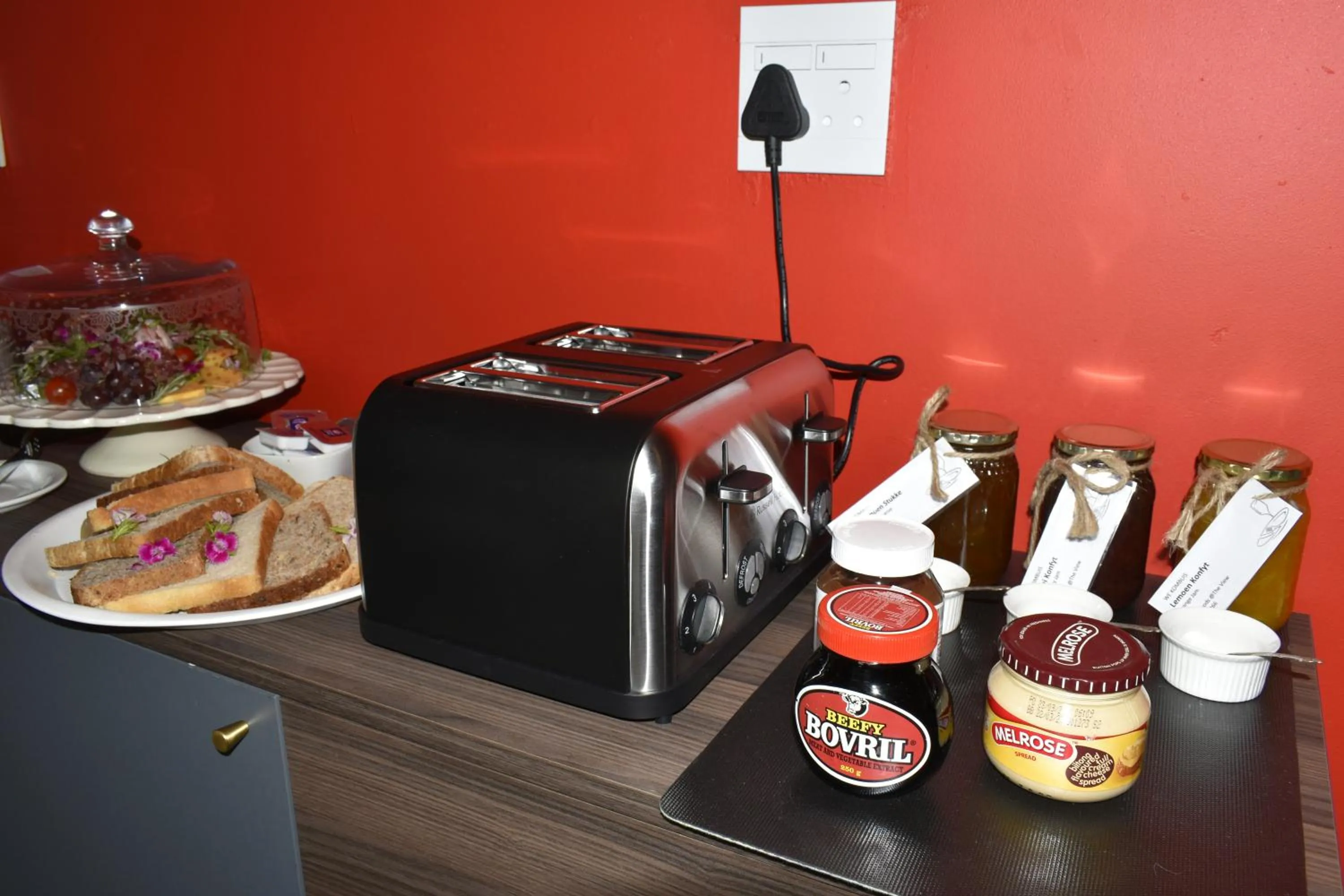 Food and drinks in Mosswood Bed & Breakfast