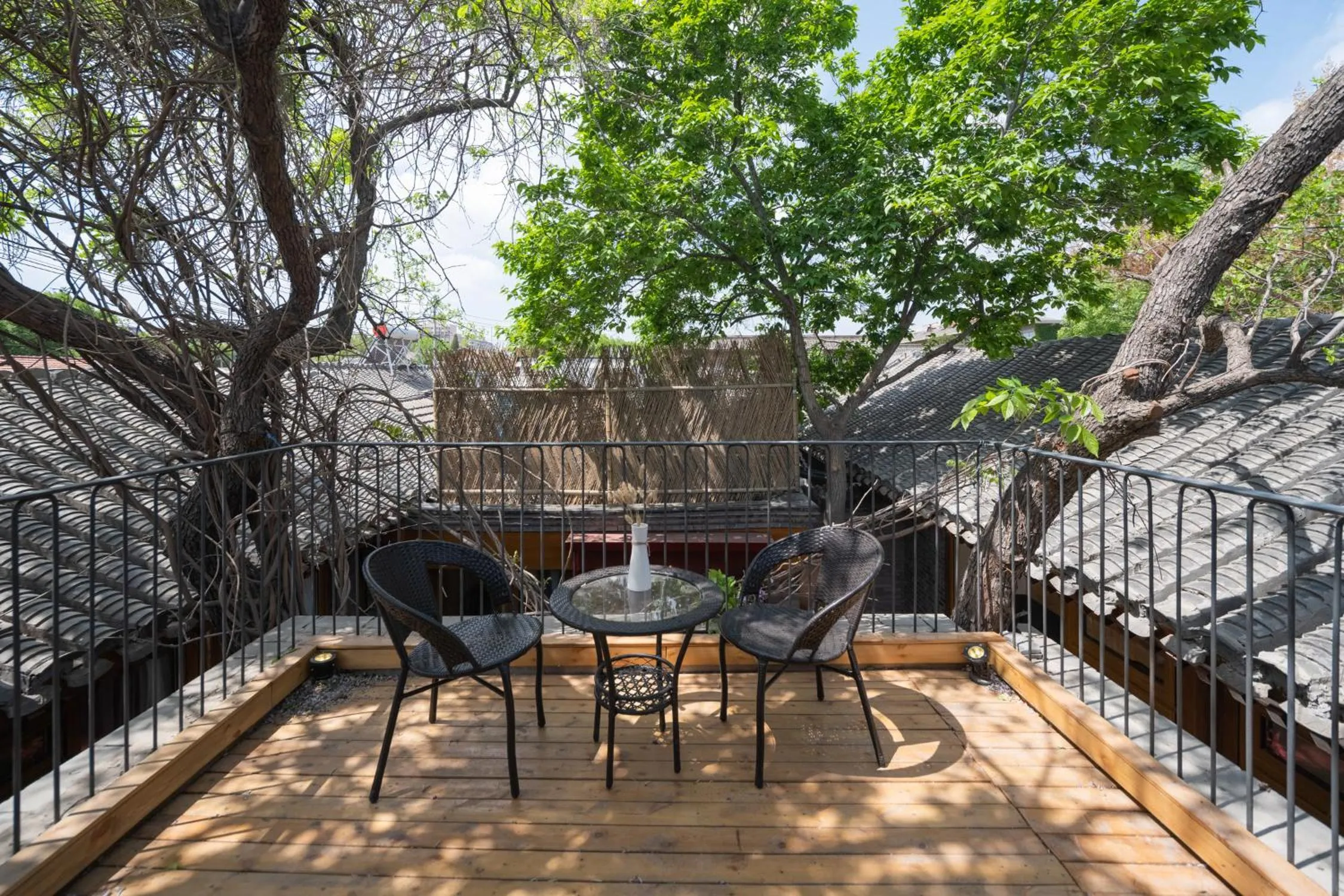 Balcony/Terrace in Beijing No 5 Courtyard