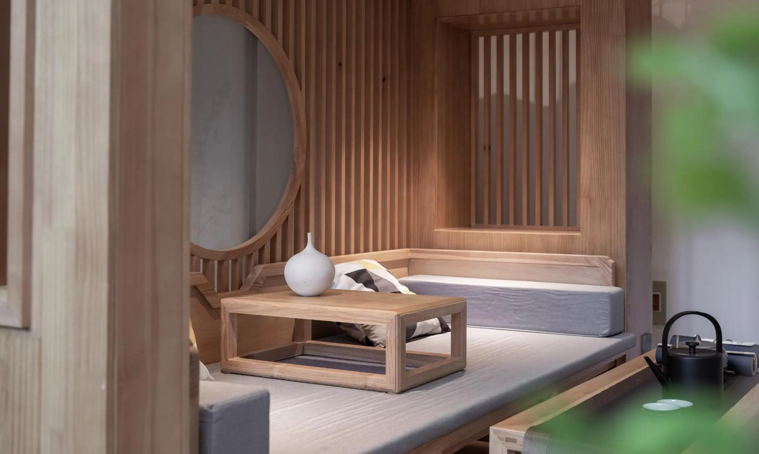 Seating Area in Beijing No 5 Courtyard