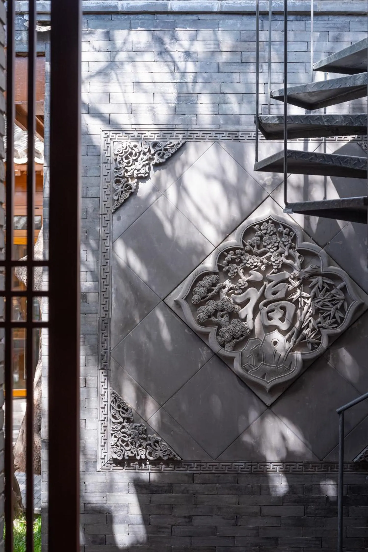 Winter in Beijing No 5 Courtyard