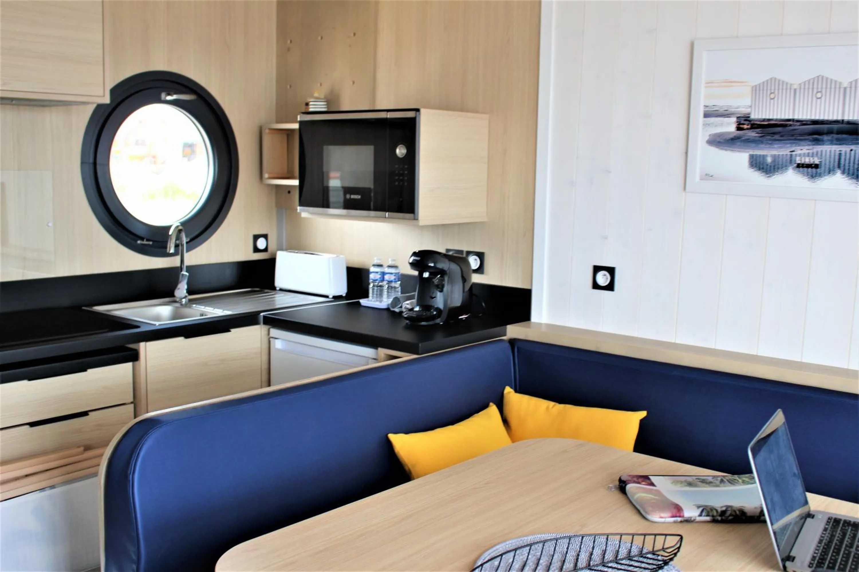 Kitchen or kitchenette in Les Ilots de Gruissan