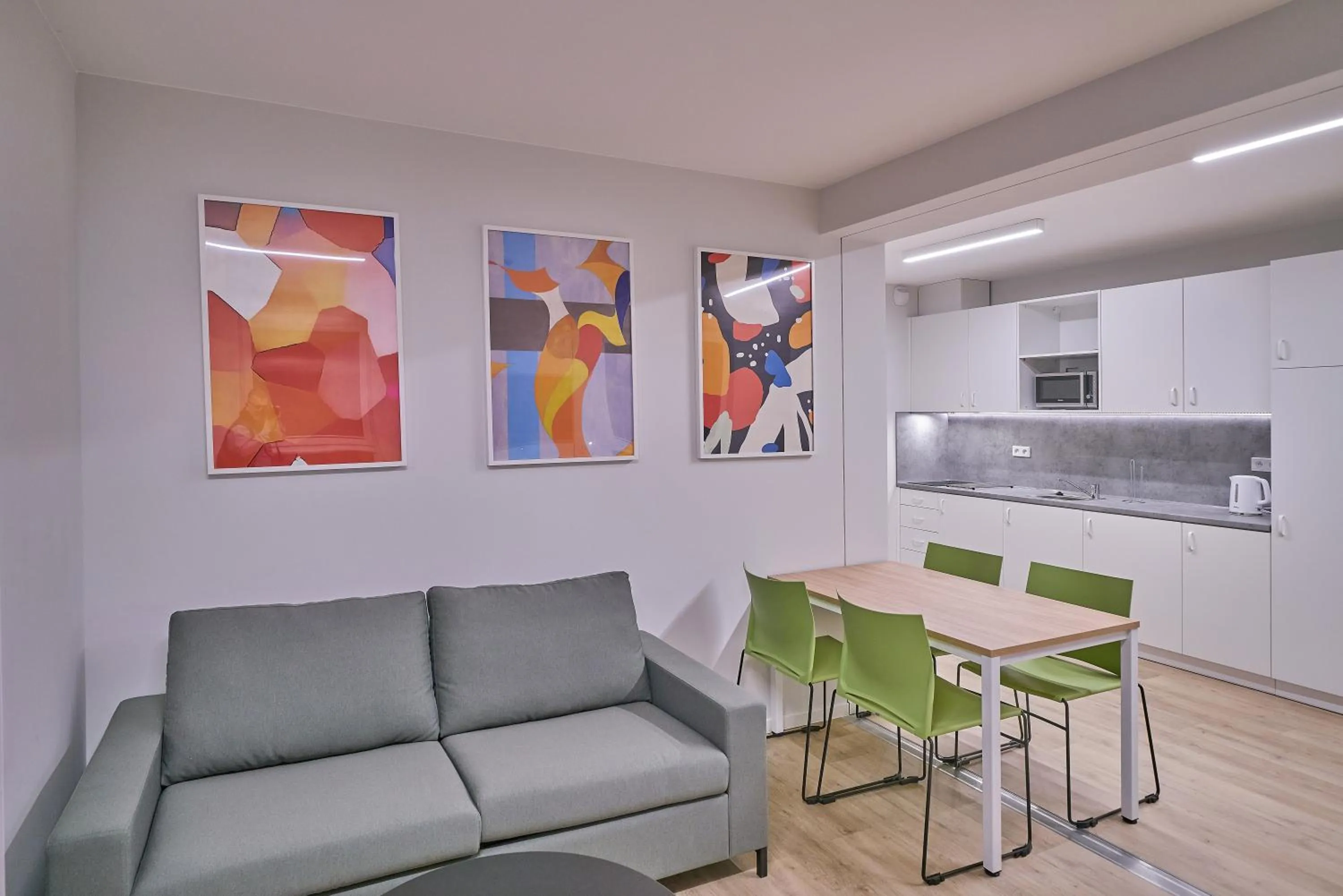 Kitchen or kitchenette in Apartamenty Collegia