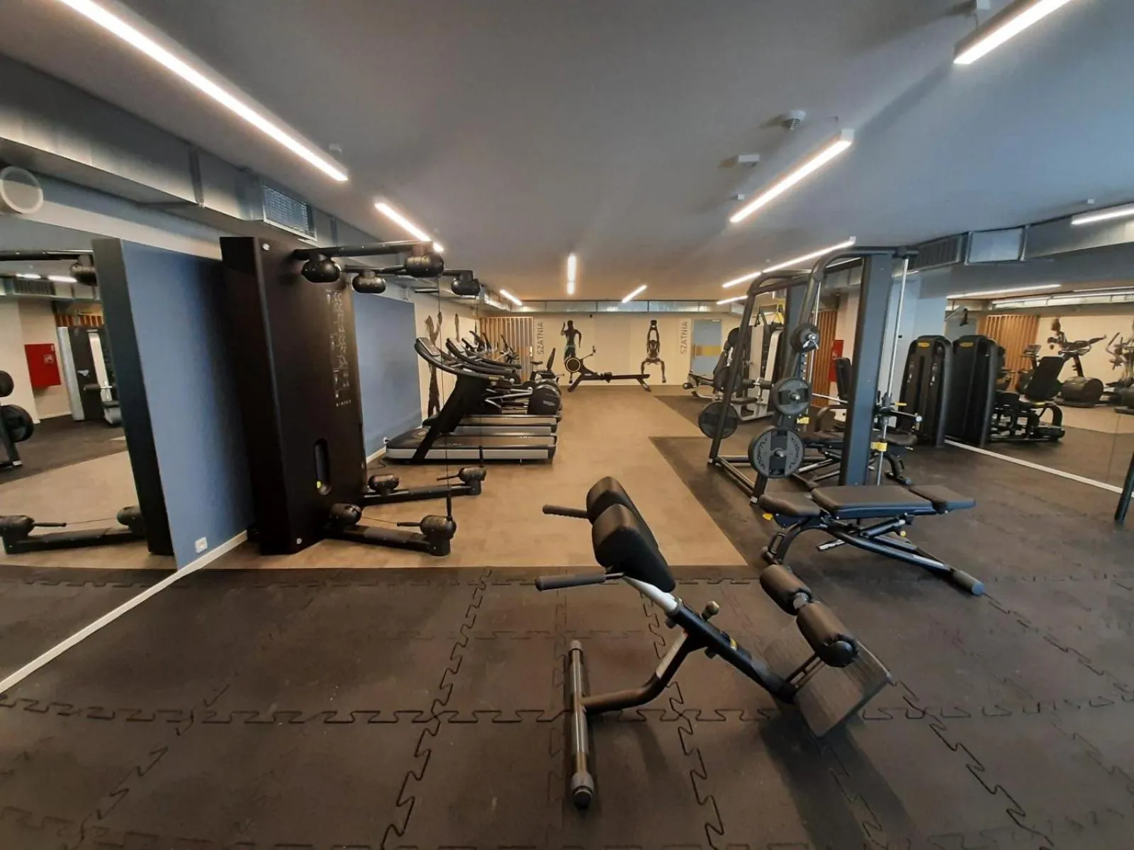 Fitness centre/facilities in Apartamenty Collegia