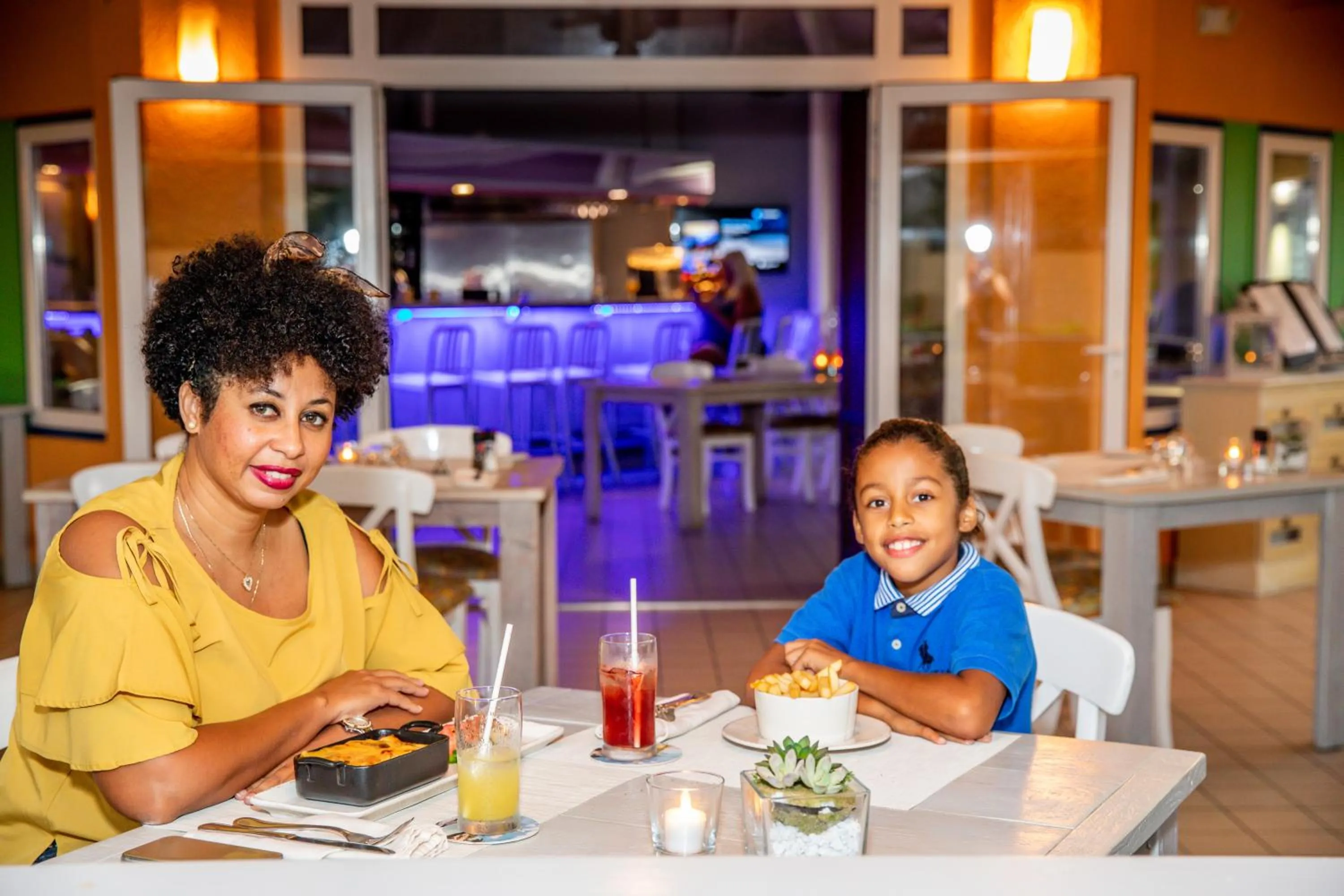 Dinner in MVC Eagle Beach