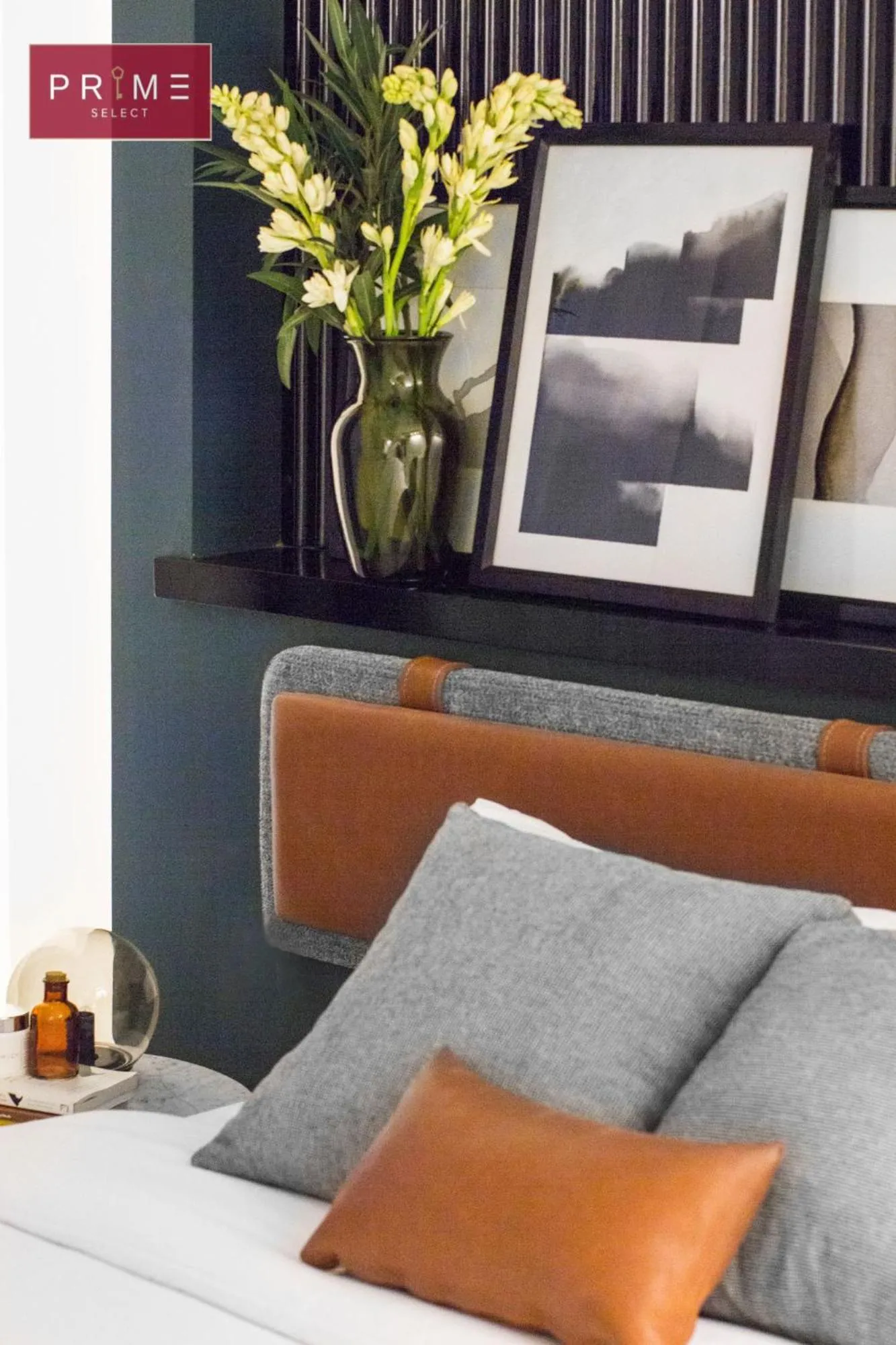 Living room, Bed in Prime Select El Batal