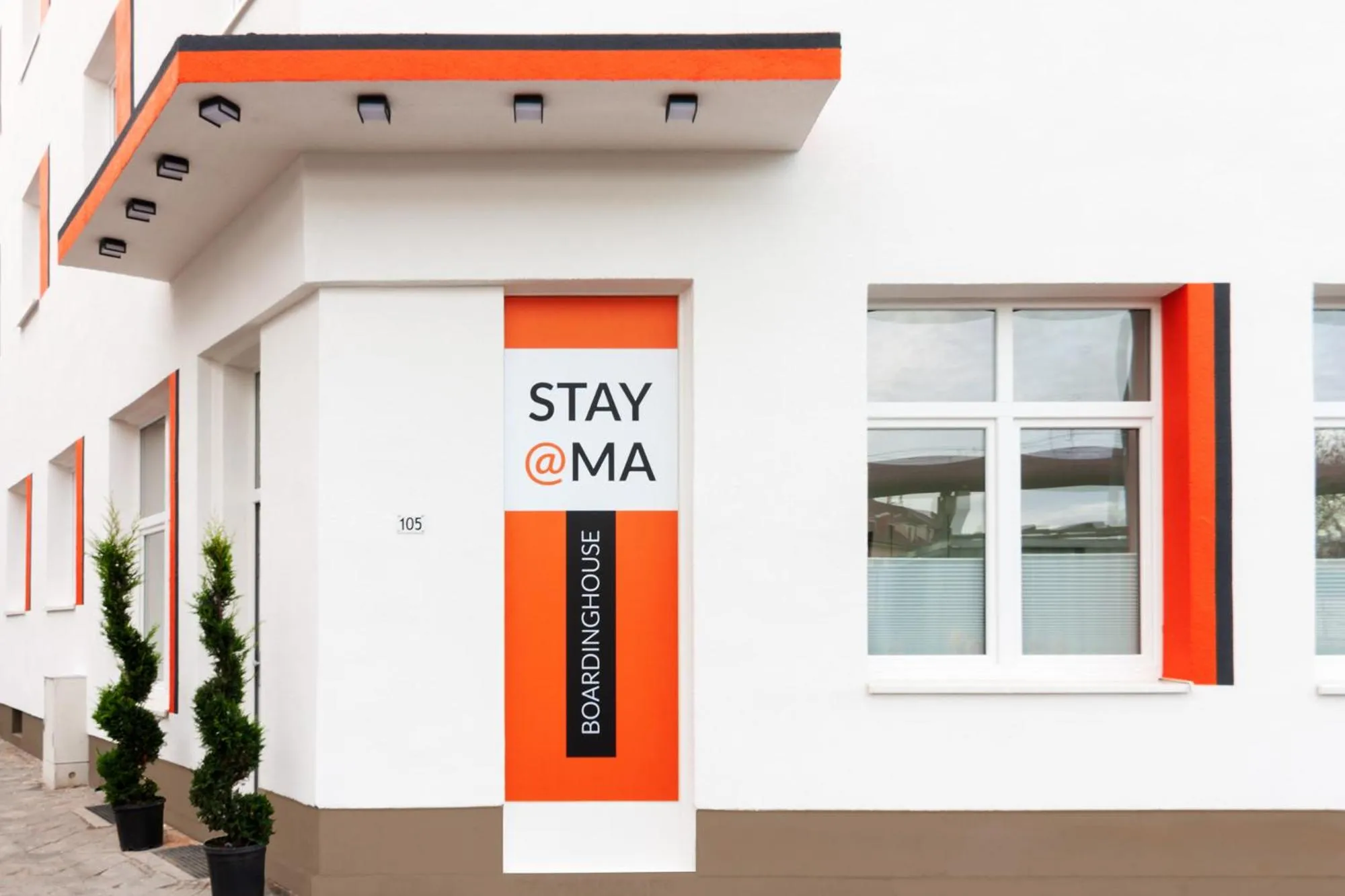 Facade/entrance in STAY@MA Boardinghouse Mannheim