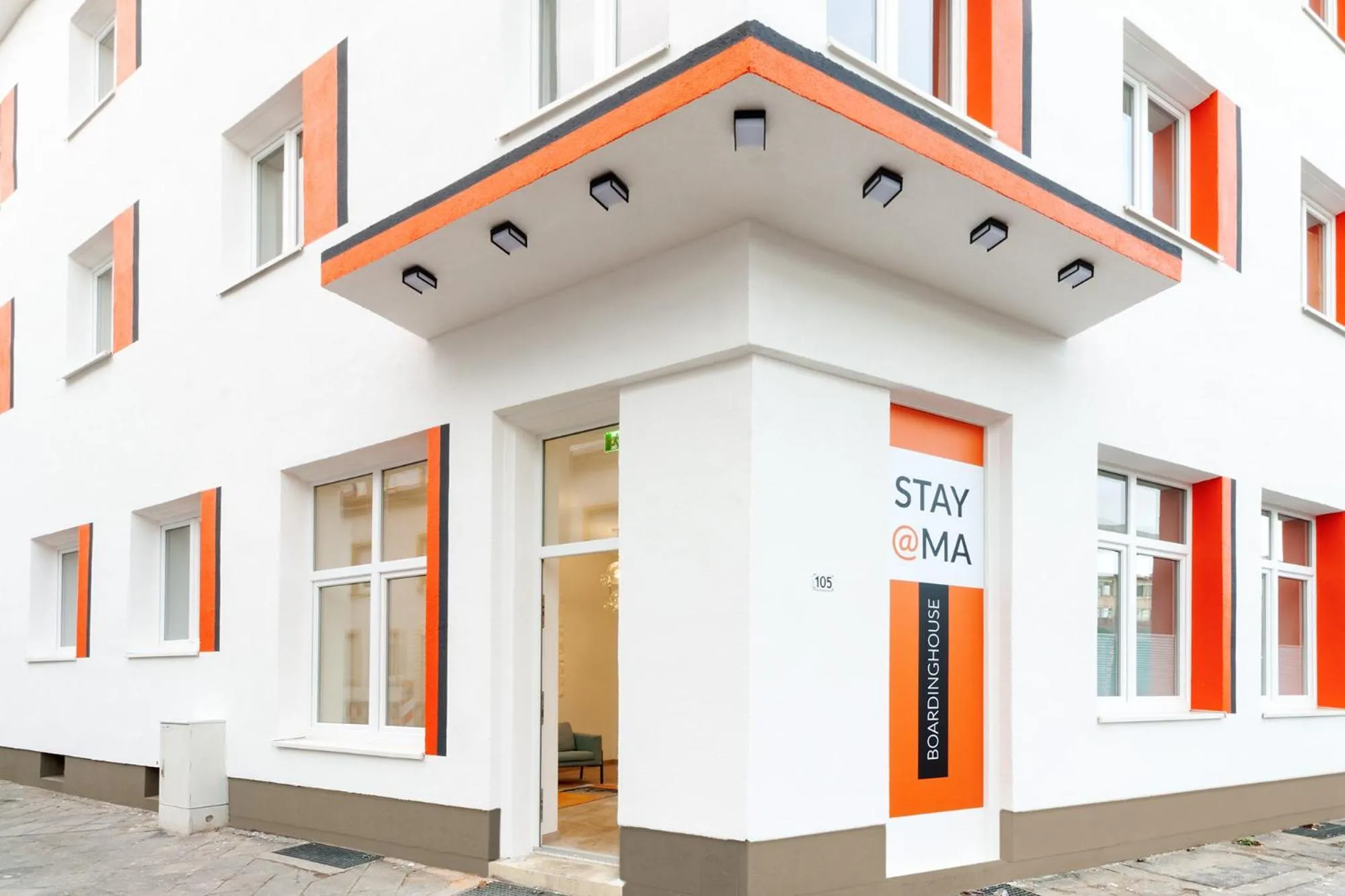 Property building in STAY@MA Boardinghouse Mannheim