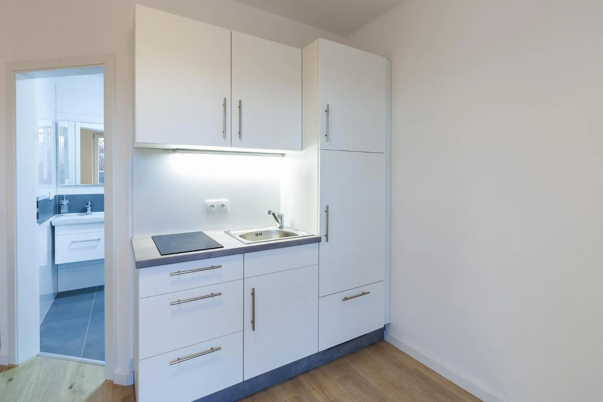 Kitchen or kitchenette in STAY@MA Boardinghouse Mannheim