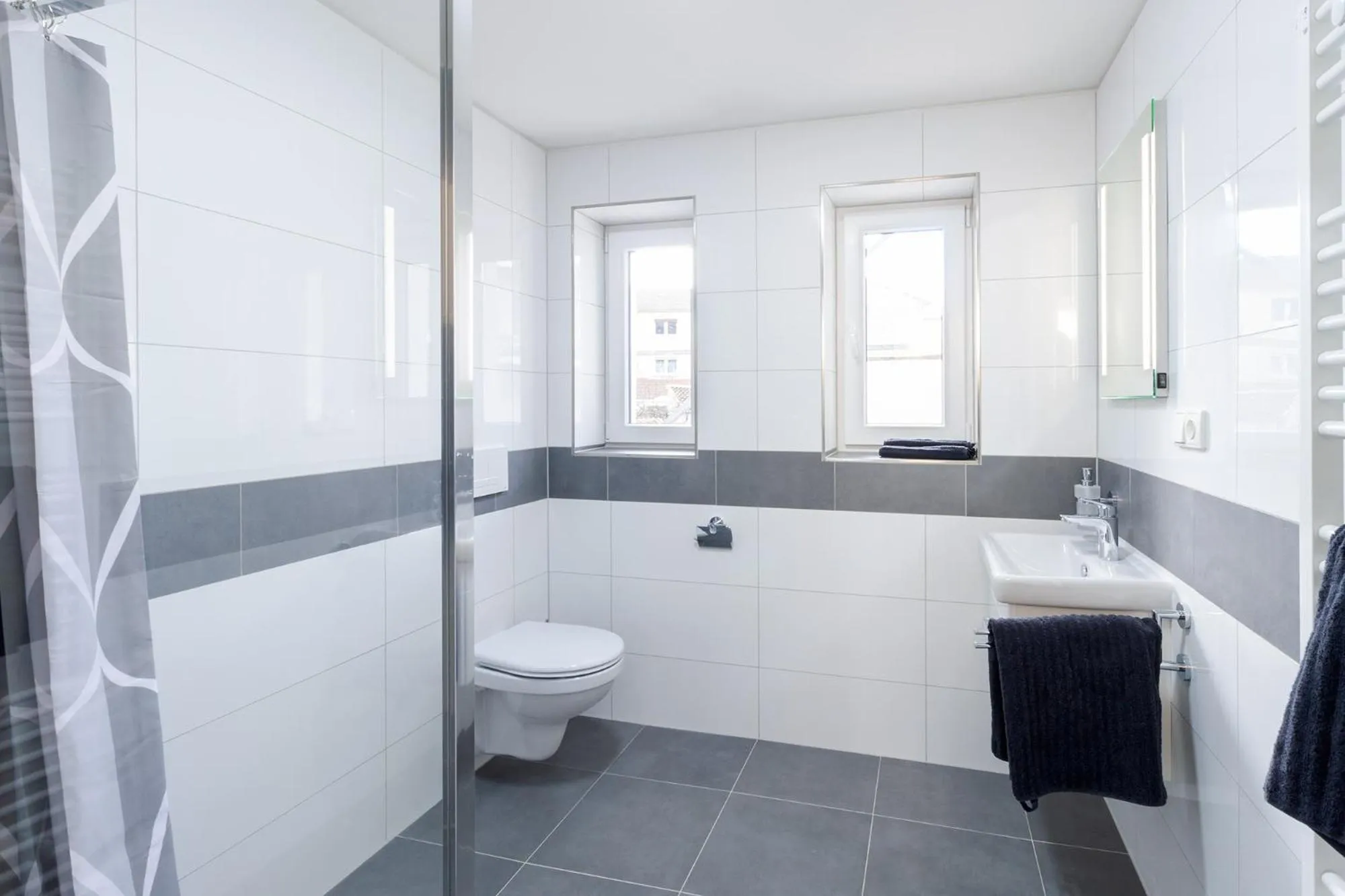 Bathroom in STAY@MA Boardinghouse Mannheim