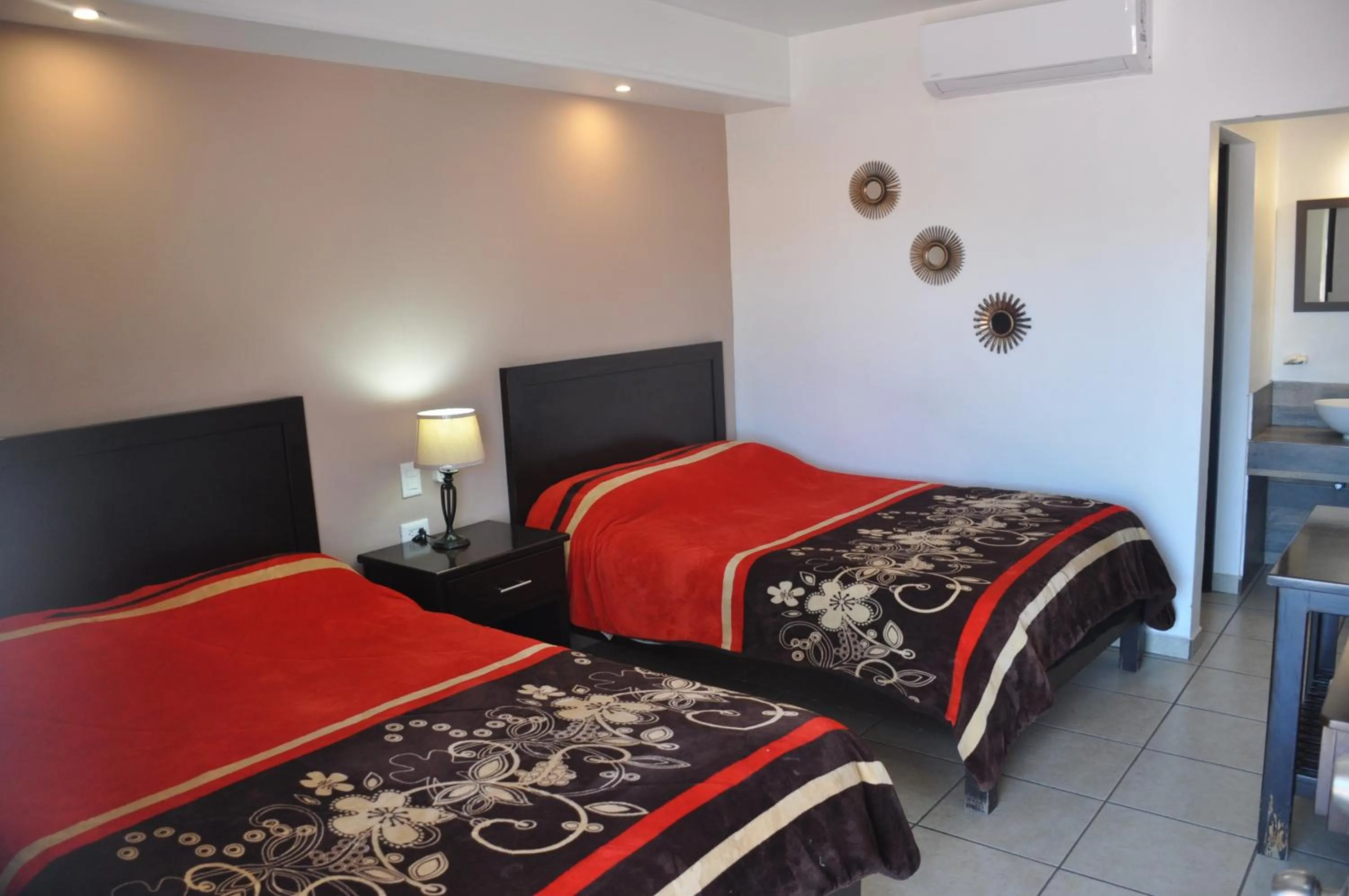 Bed in Hotel Los Valles