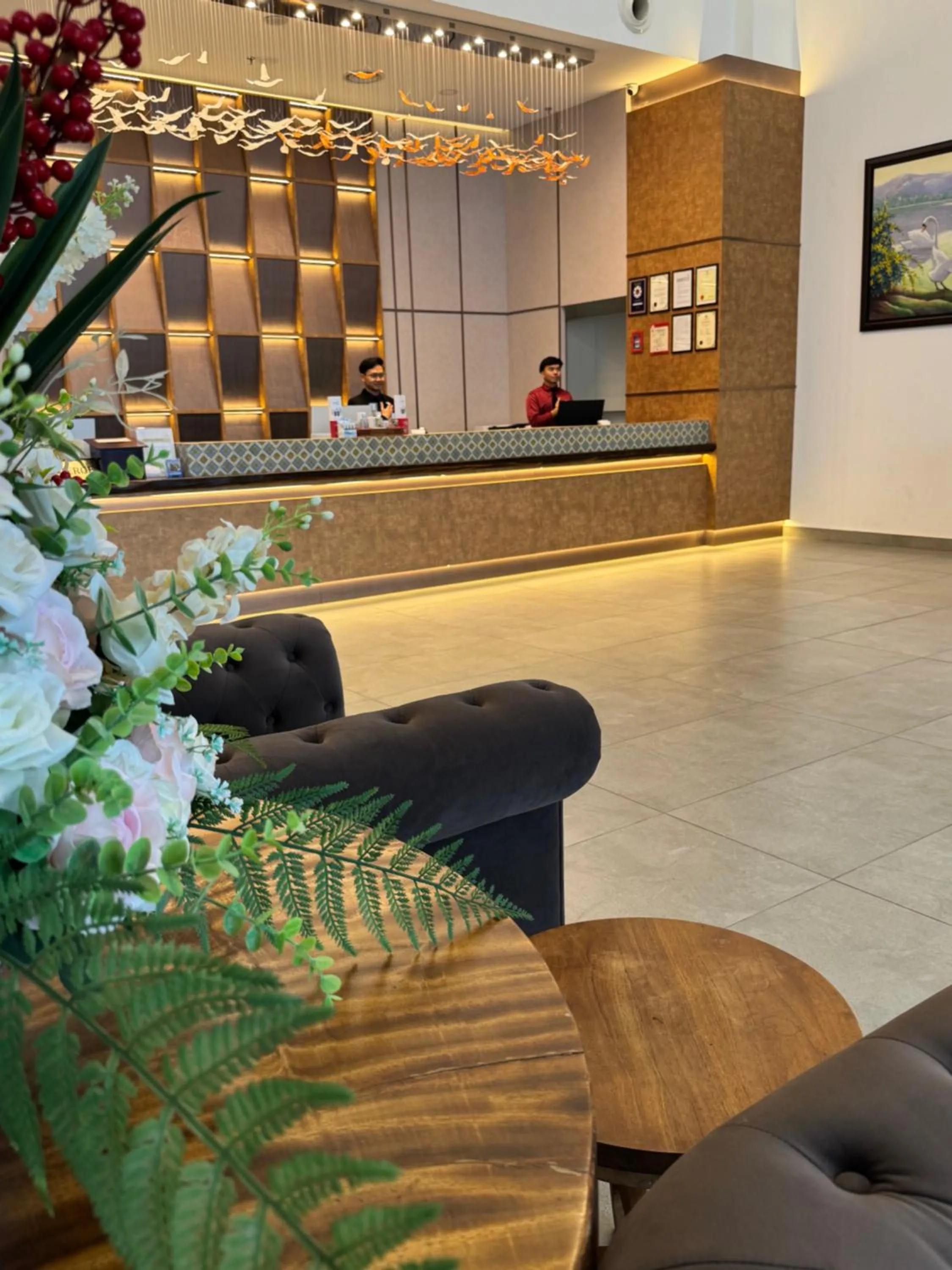 Lobby or reception in Swan Garden Resort Hotel