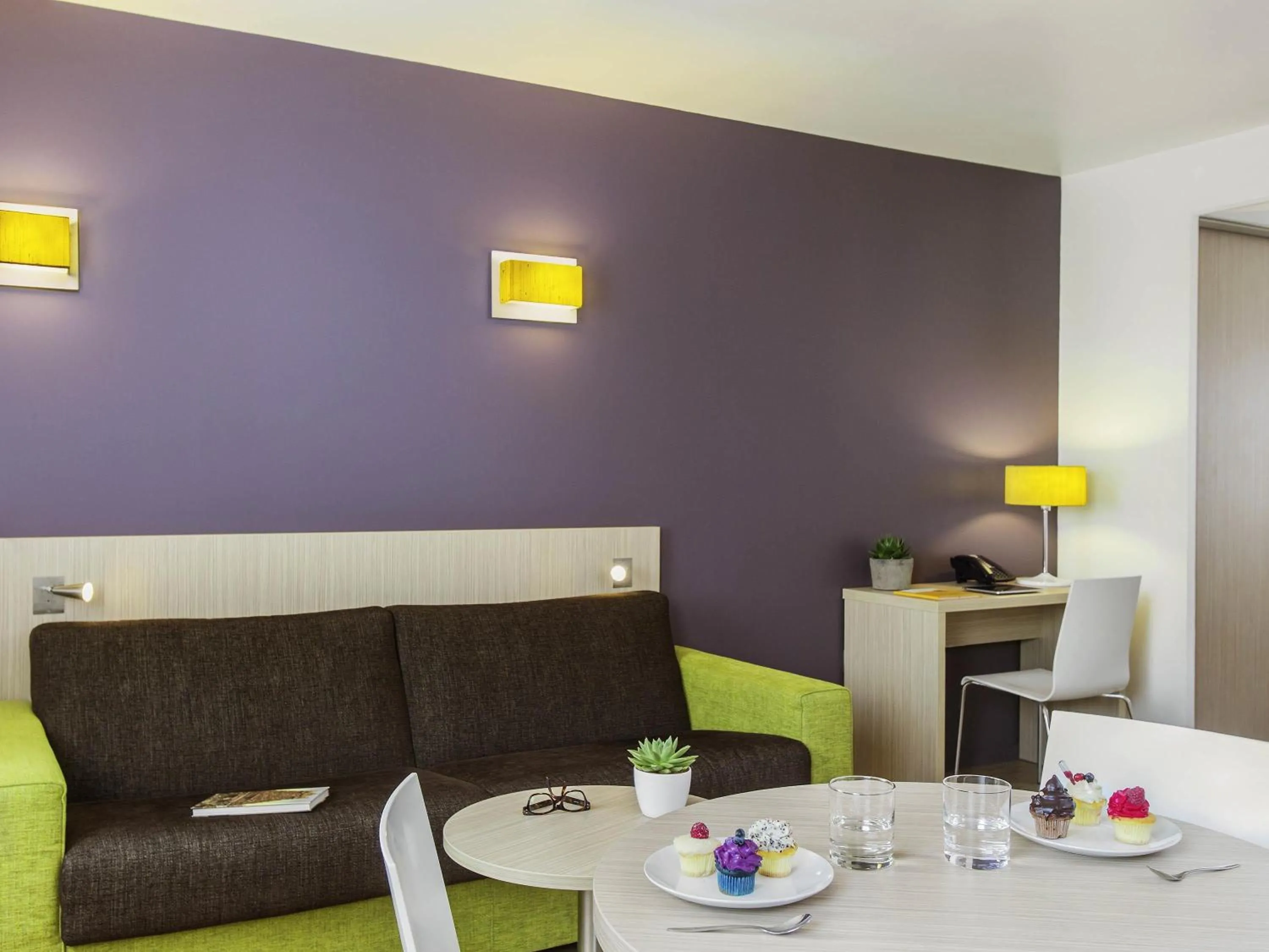 Bedroom in Aparthotel Adagio Access Paris Clichy