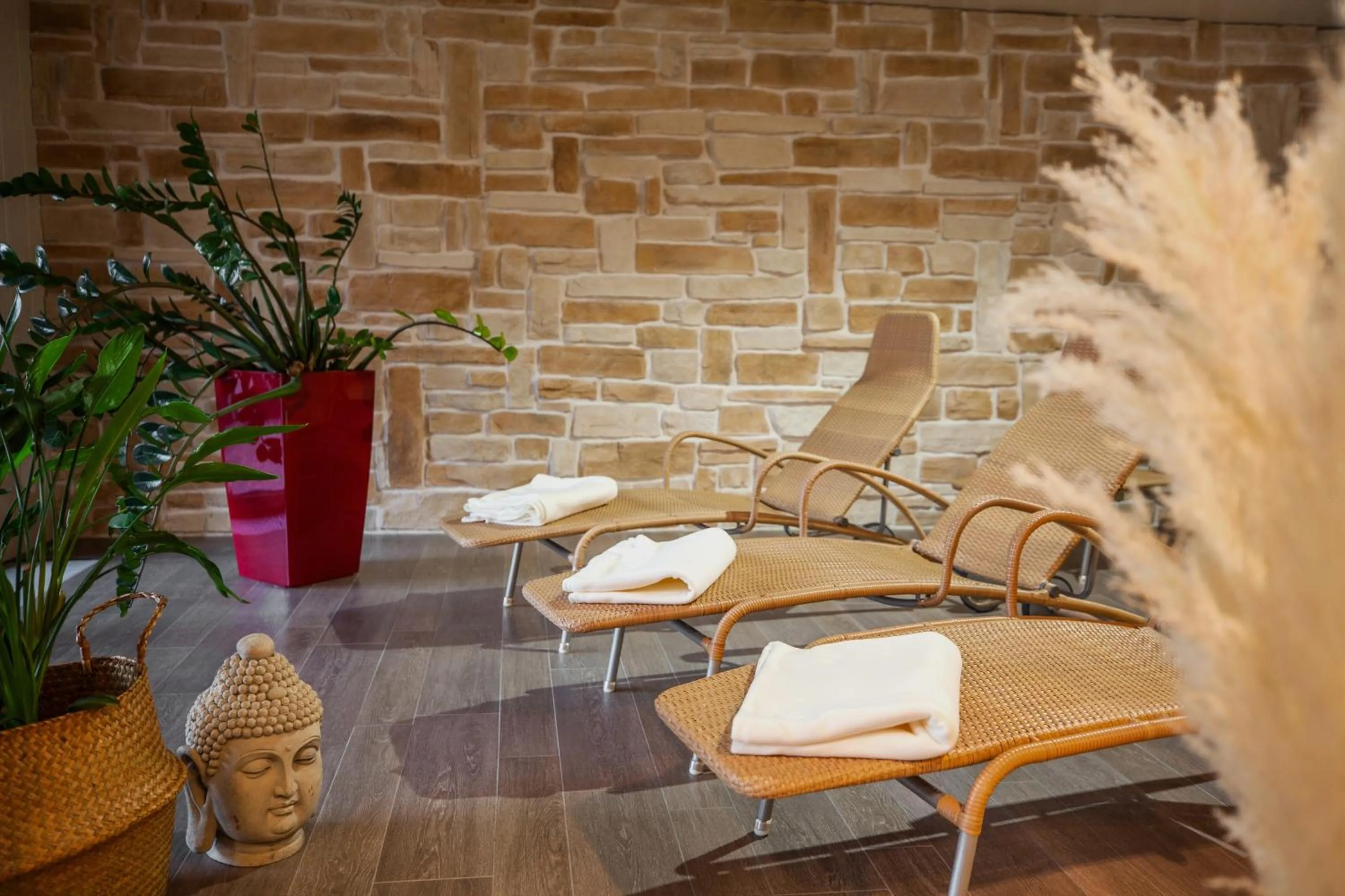 Spa and wellness centre/facilities in Waldhotel Eiche