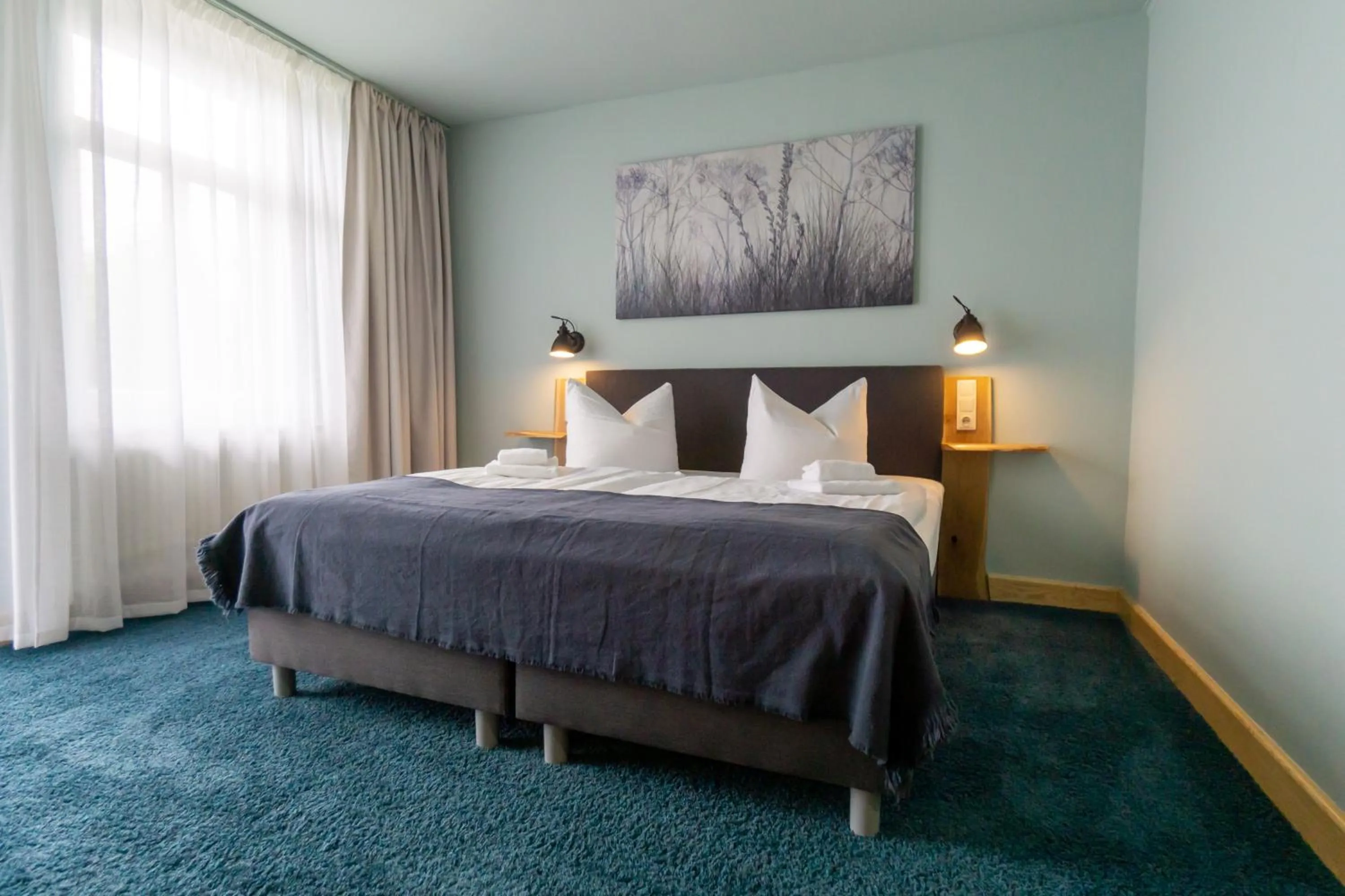 Bed in Waldhotel Eiche