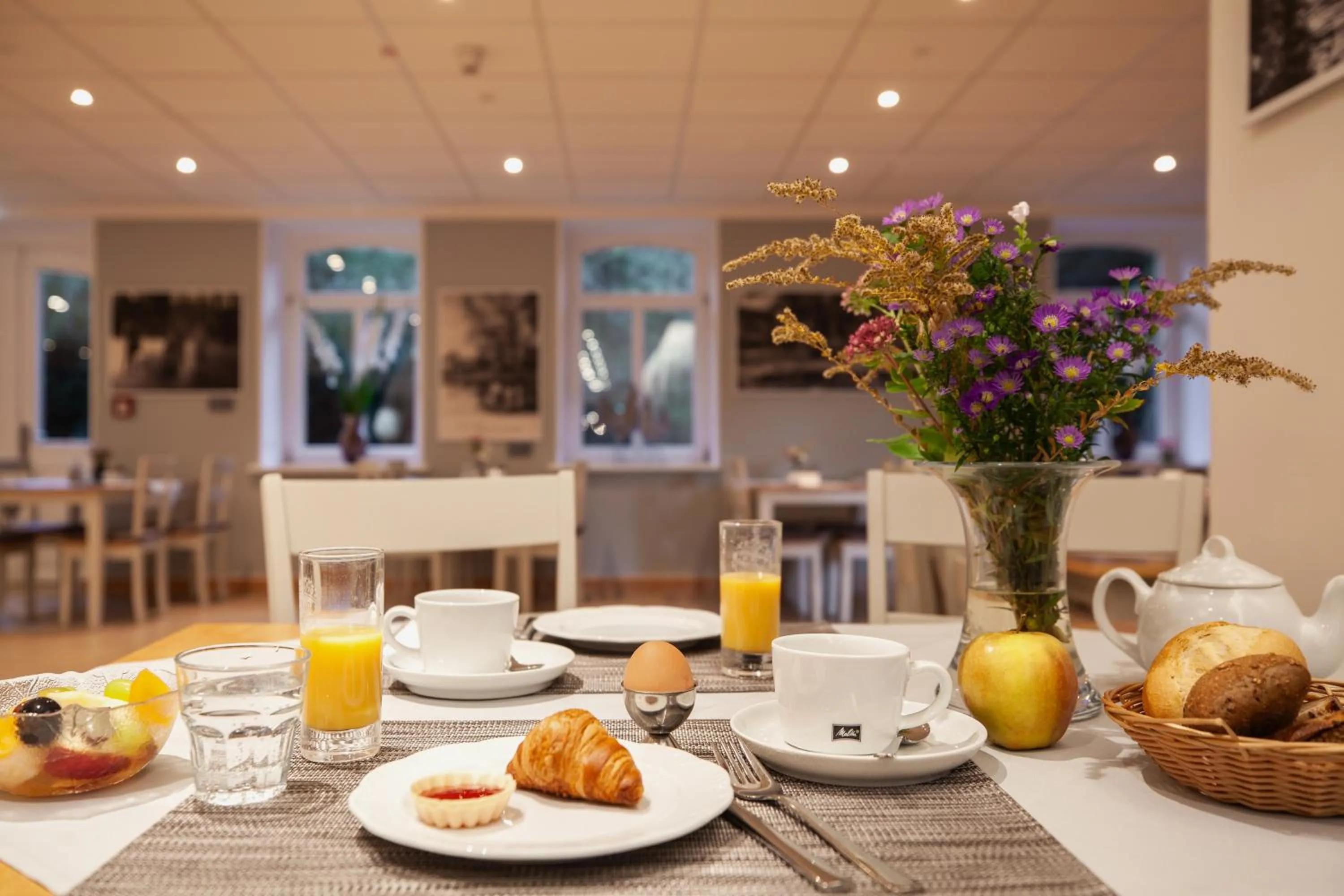 Food and drinks in Waldhotel Eiche