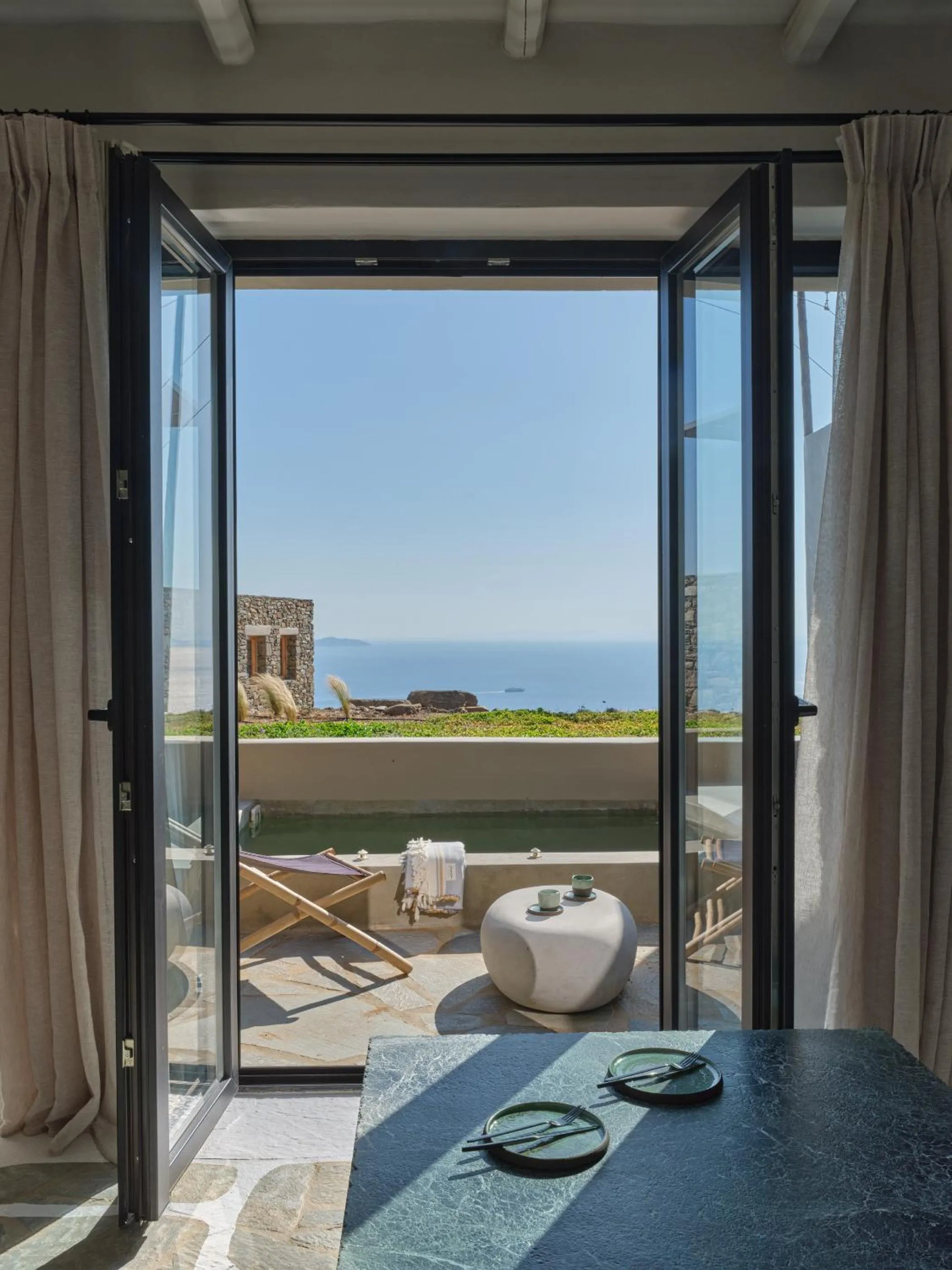 Balcony/Terrace in Under the Sun Cycladic Village