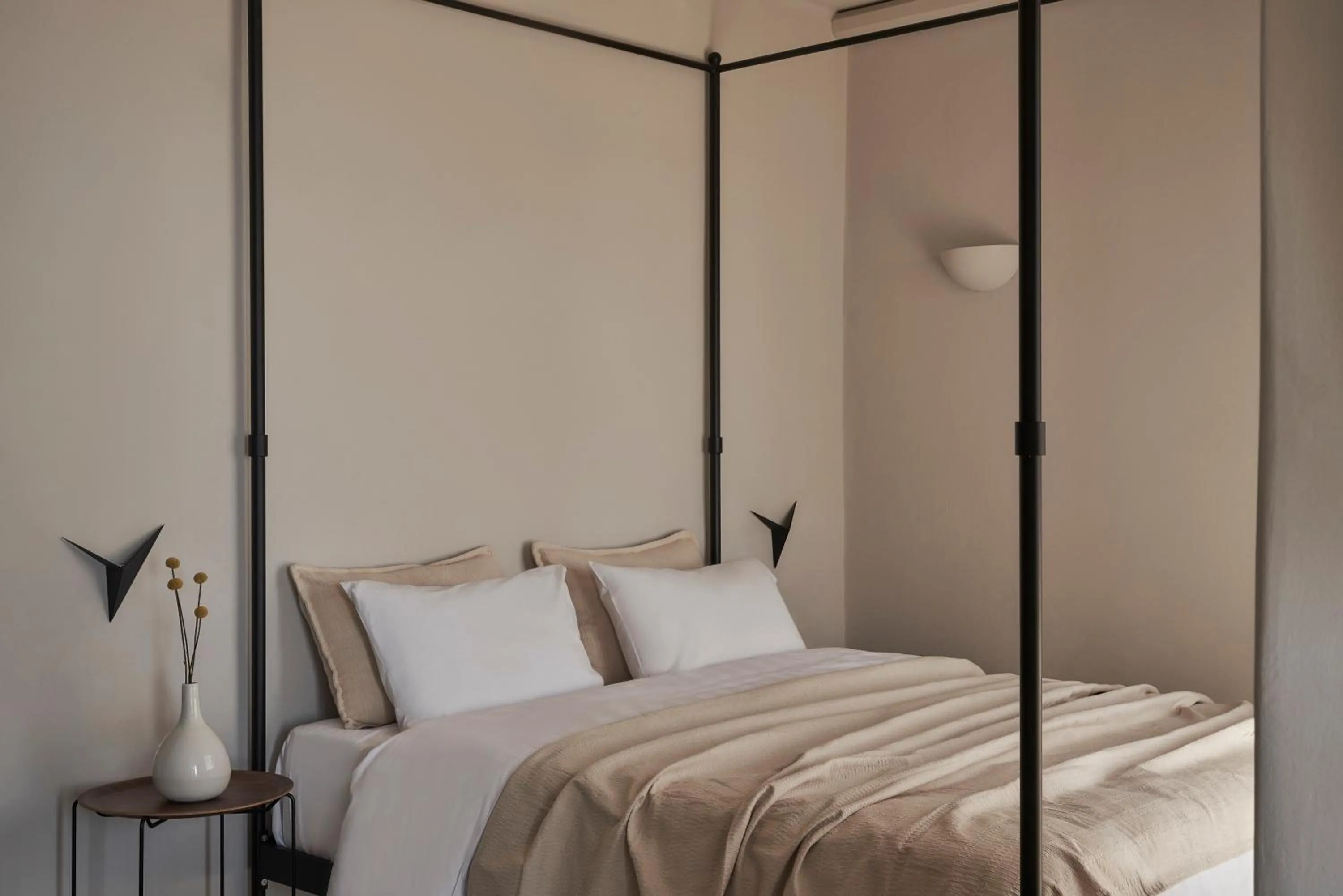 Bed in Under the Sun Cycladic Village