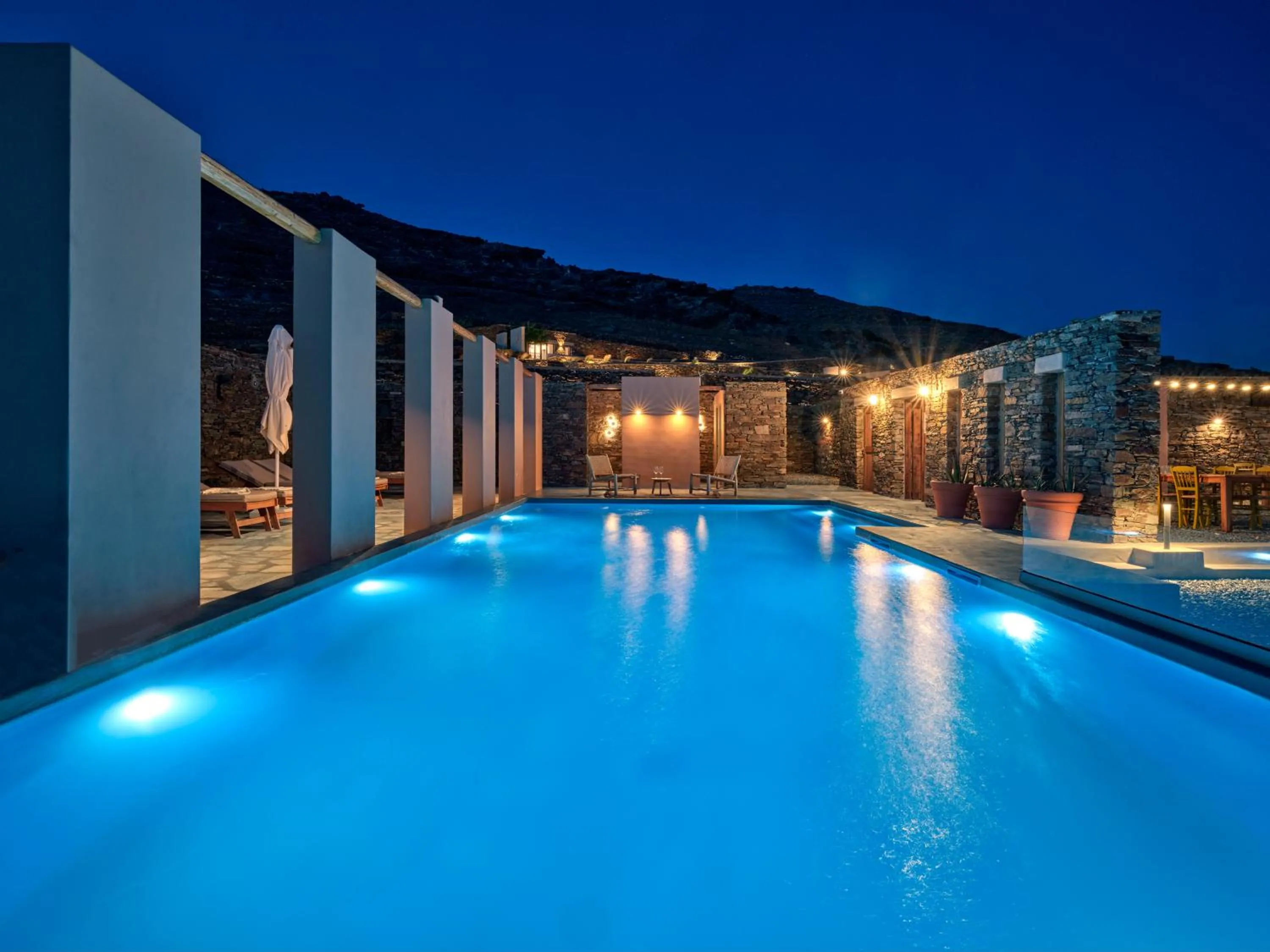 Swimming pool in Under the Sun Cycladic Village