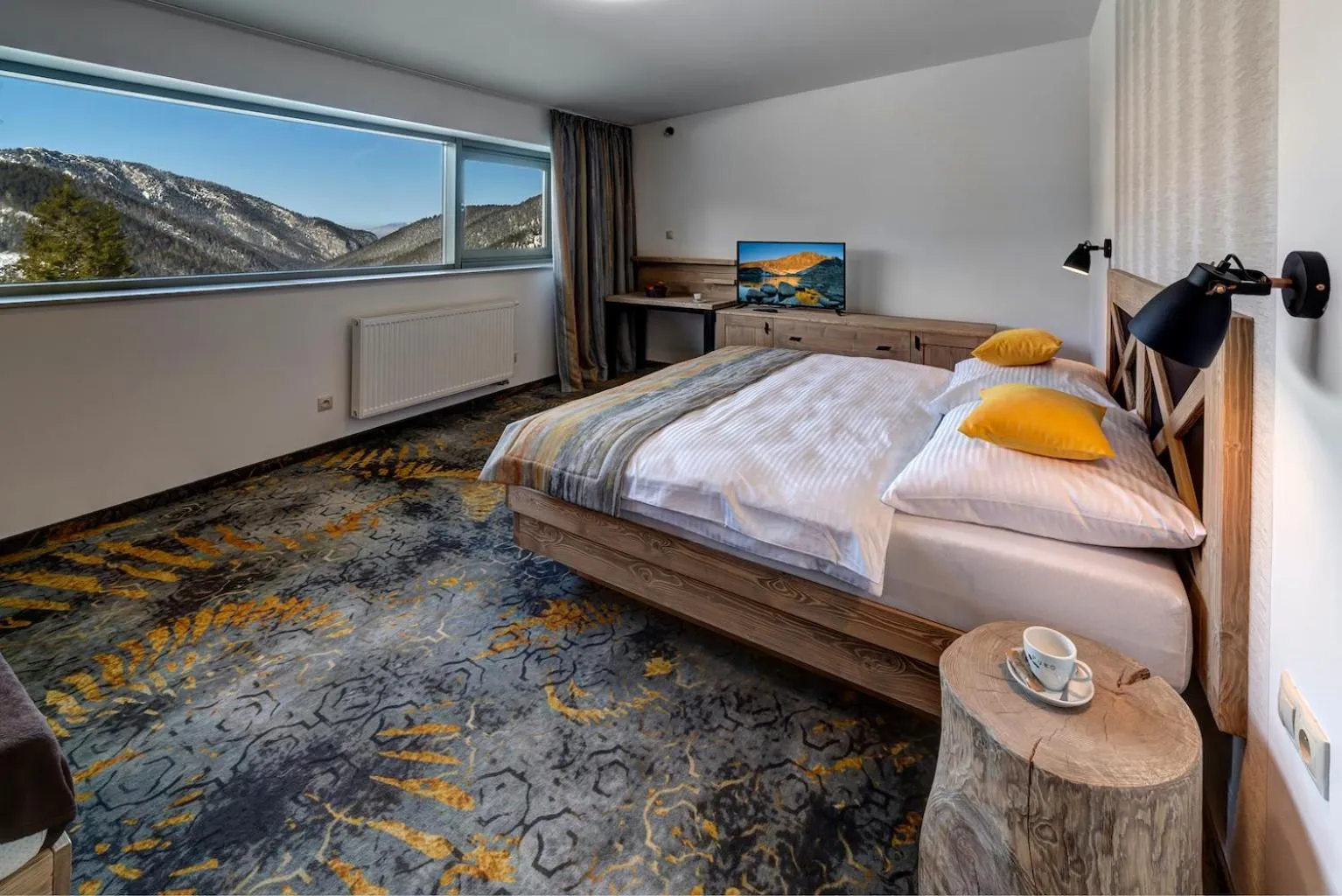 Natural landscape, Bed in Hotel Strachan Family Jasná