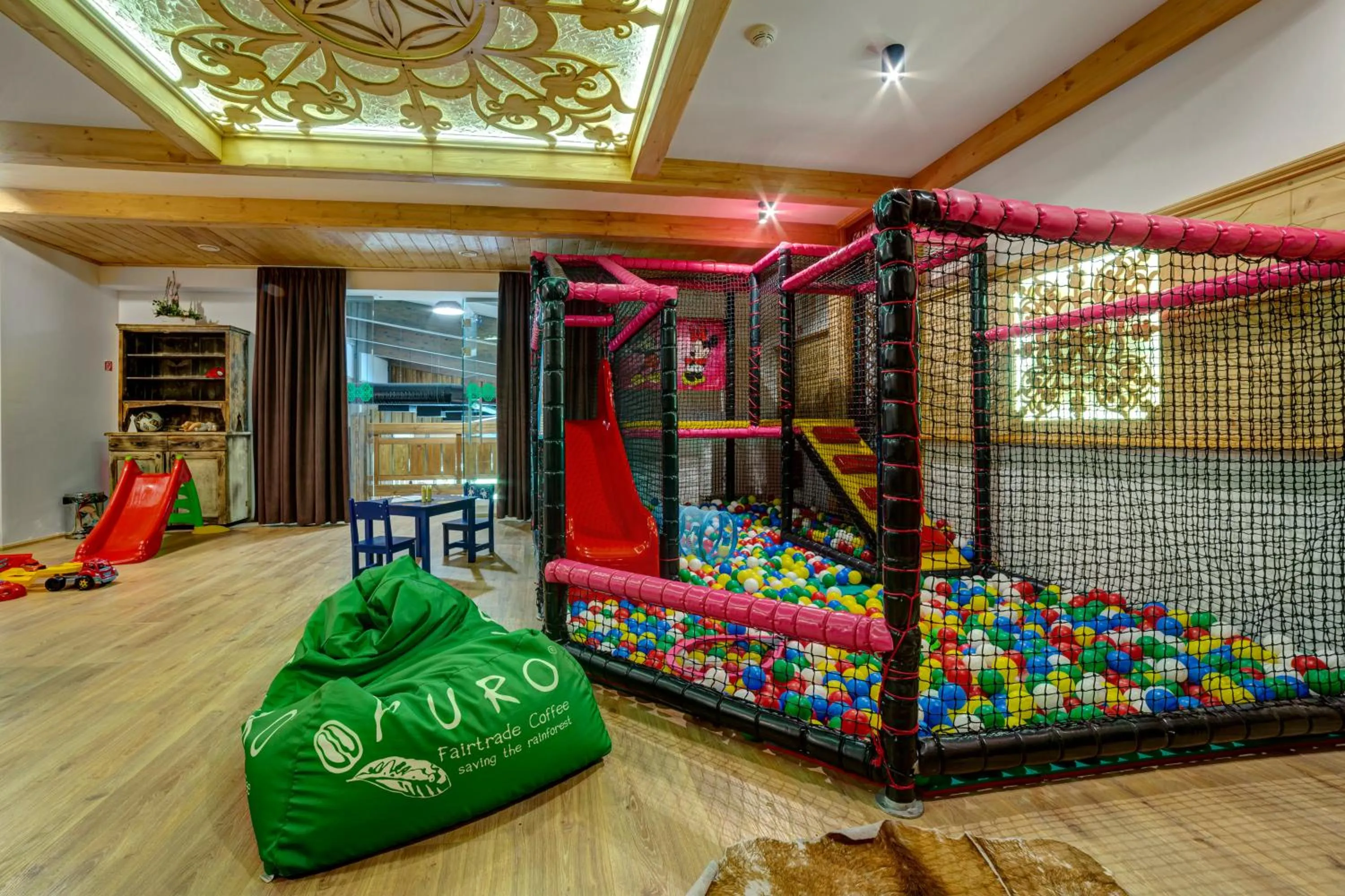 Children play ground in Hotel Strachan Family Jasná