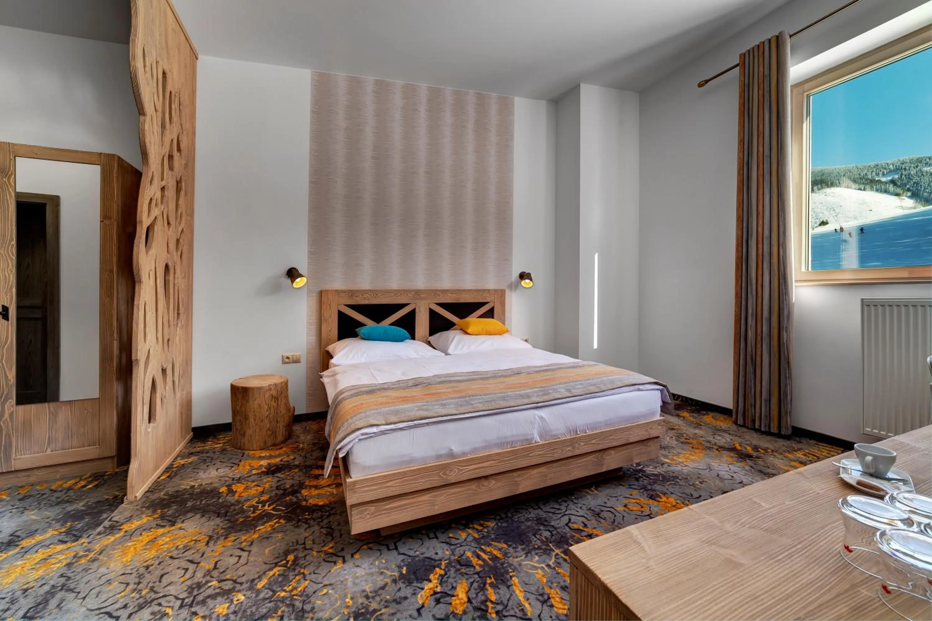 Photo of the whole room, Bed in Hotel Strachan Family Jasná