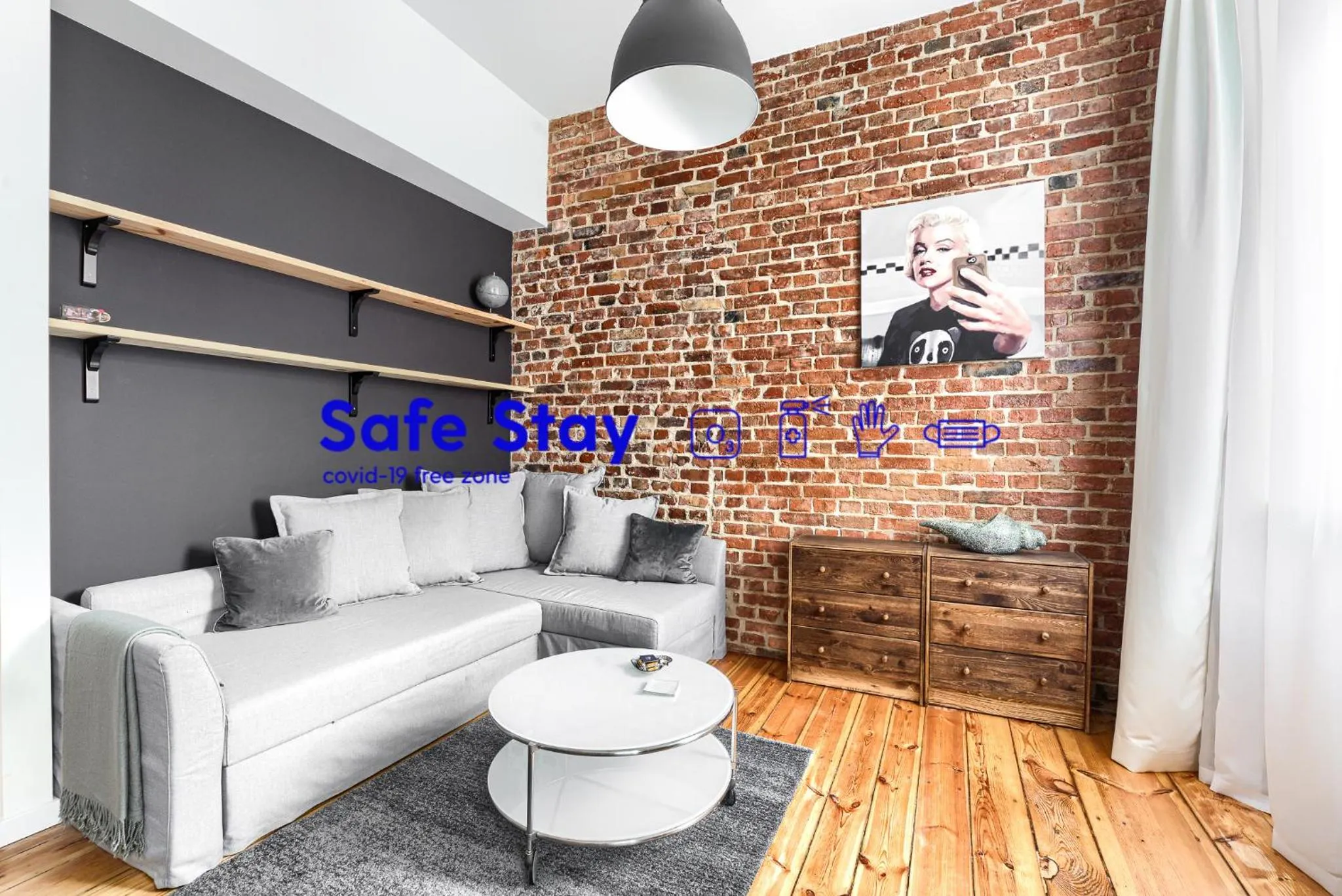 Living room in MARGI Absynth Apartament LARGE & COMFY